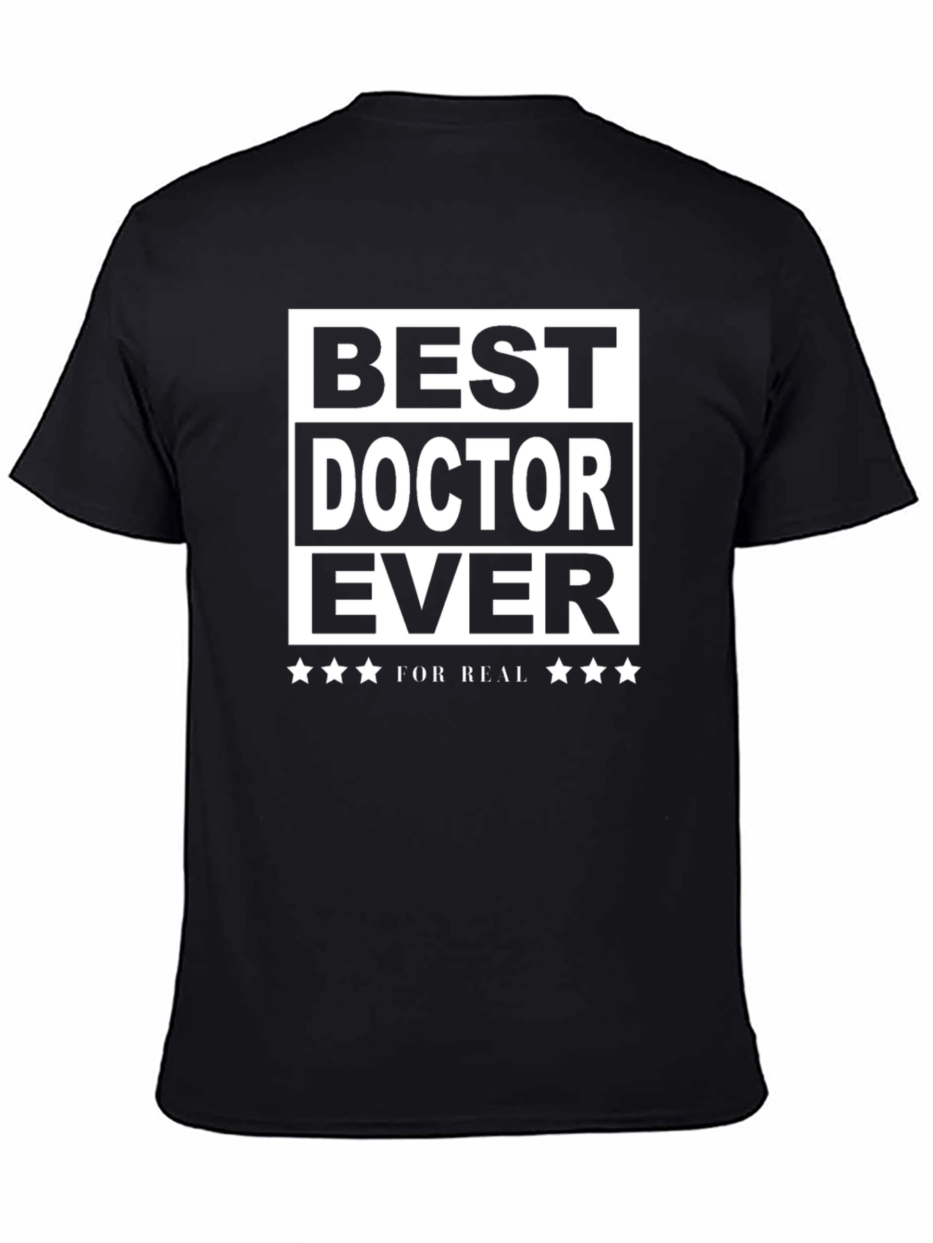 Camiseta Negra: El Mejor Doctor