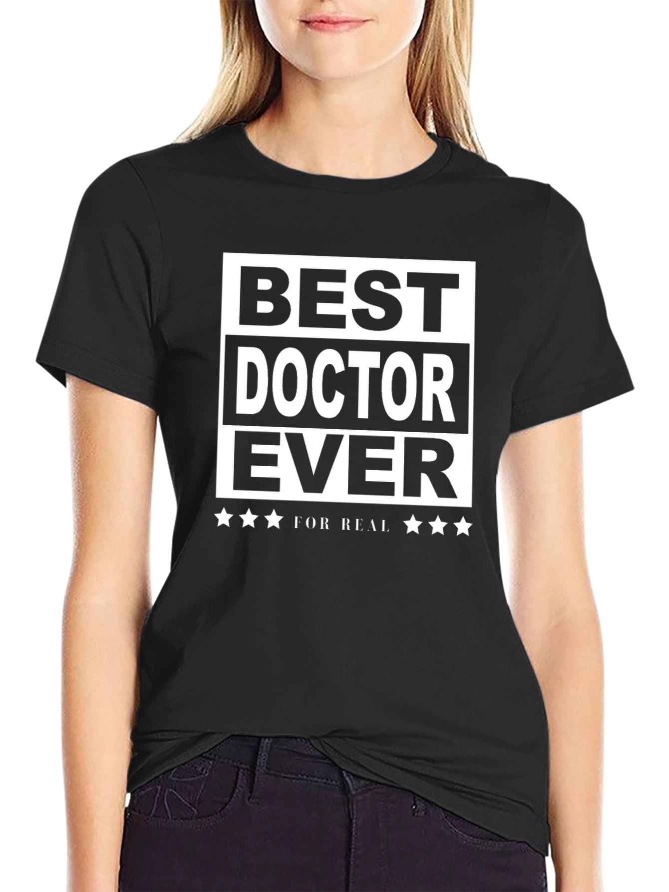 Camiseta Negra: El Mejor Doctor