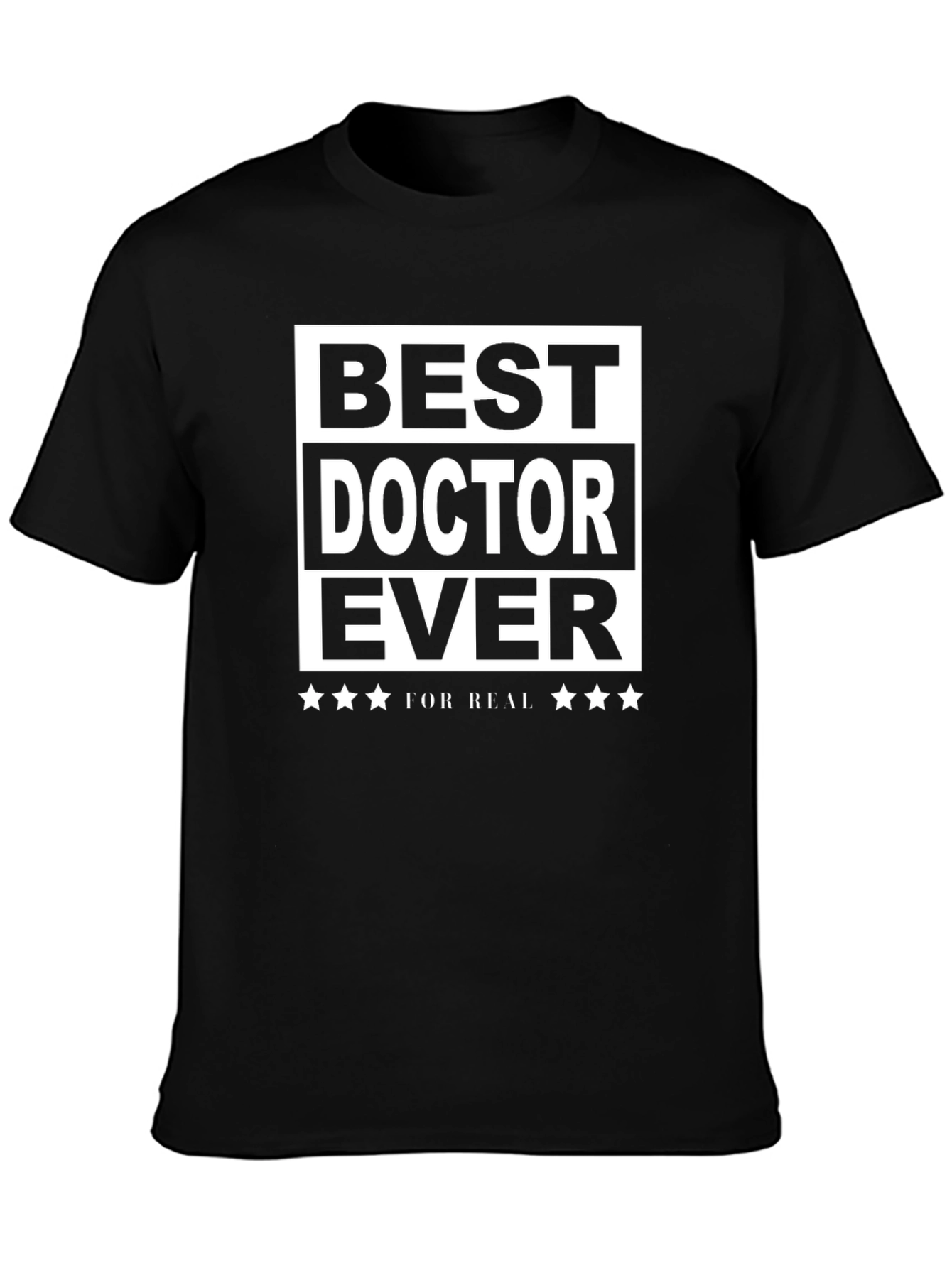 Camiseta Negra: El Mejor Doctor