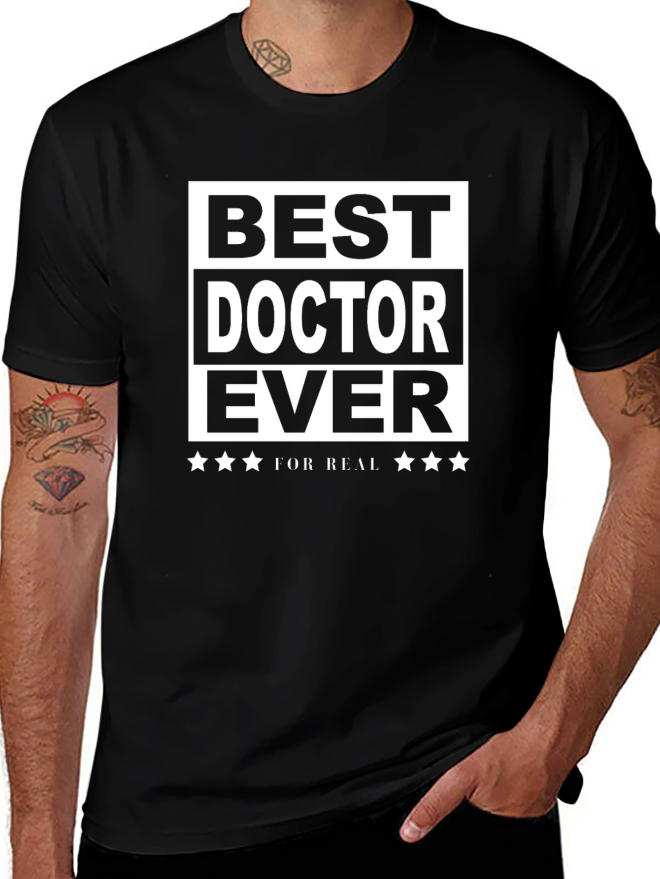 Camiseta Negra: El Mejor Doctor