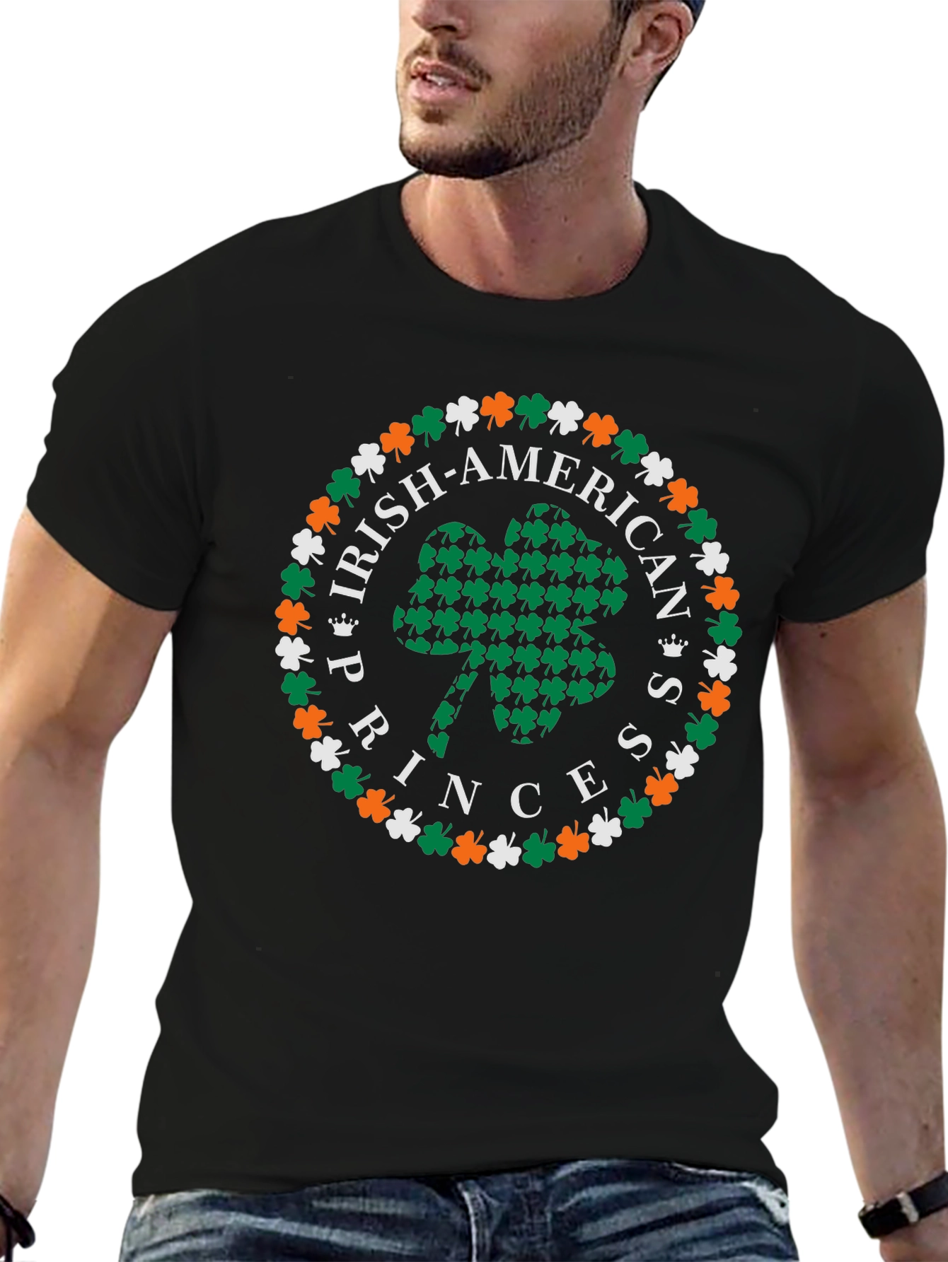 Camiseta Trébol Irlandesa Irish-American Princess