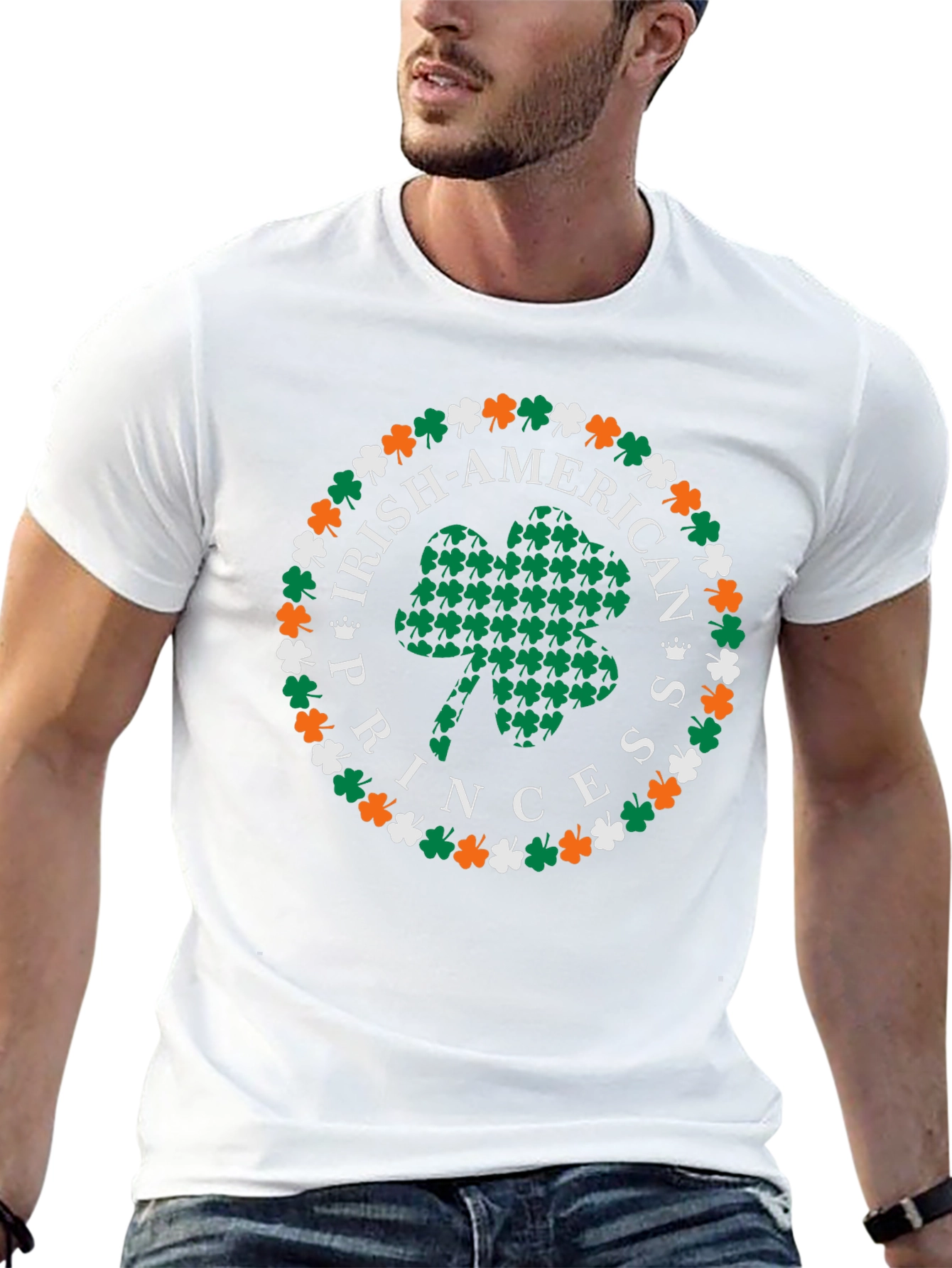 Camiseta Trébol Irlandesa Irish-American Princess