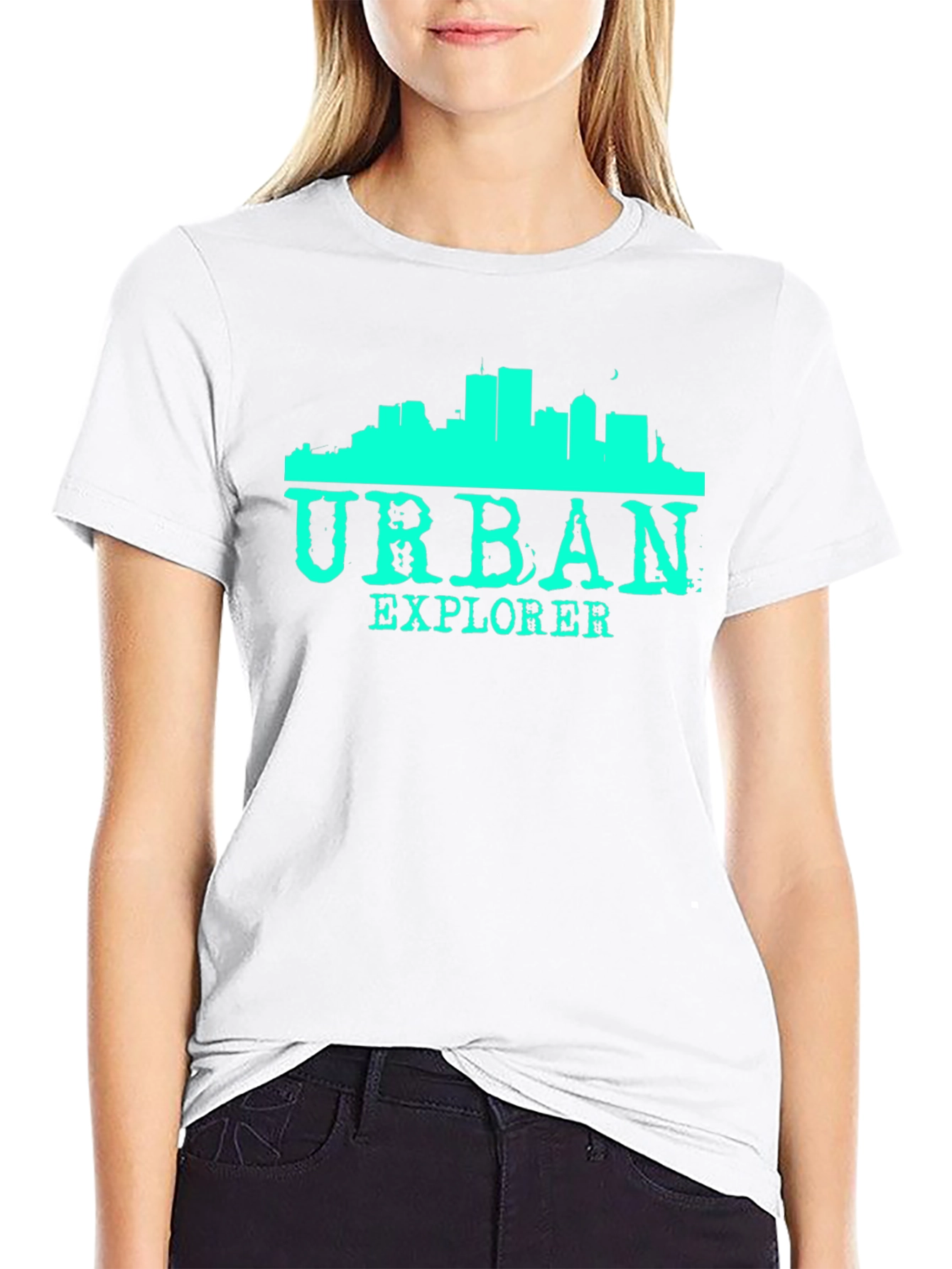 Camiseta Urbana Explorer - Diseño Ciudad