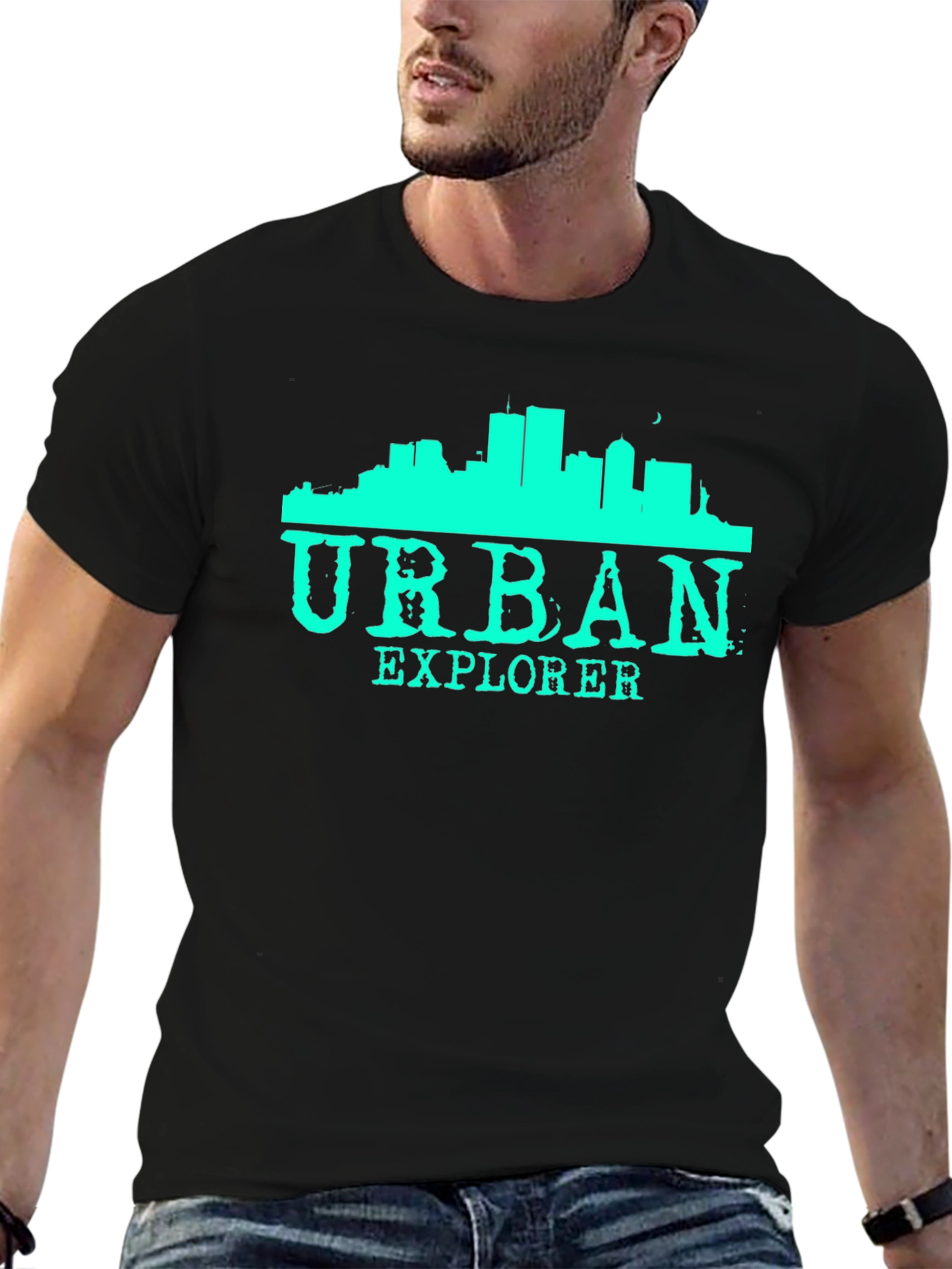 Camiseta Urbana Explorer - Diseño Ciudad