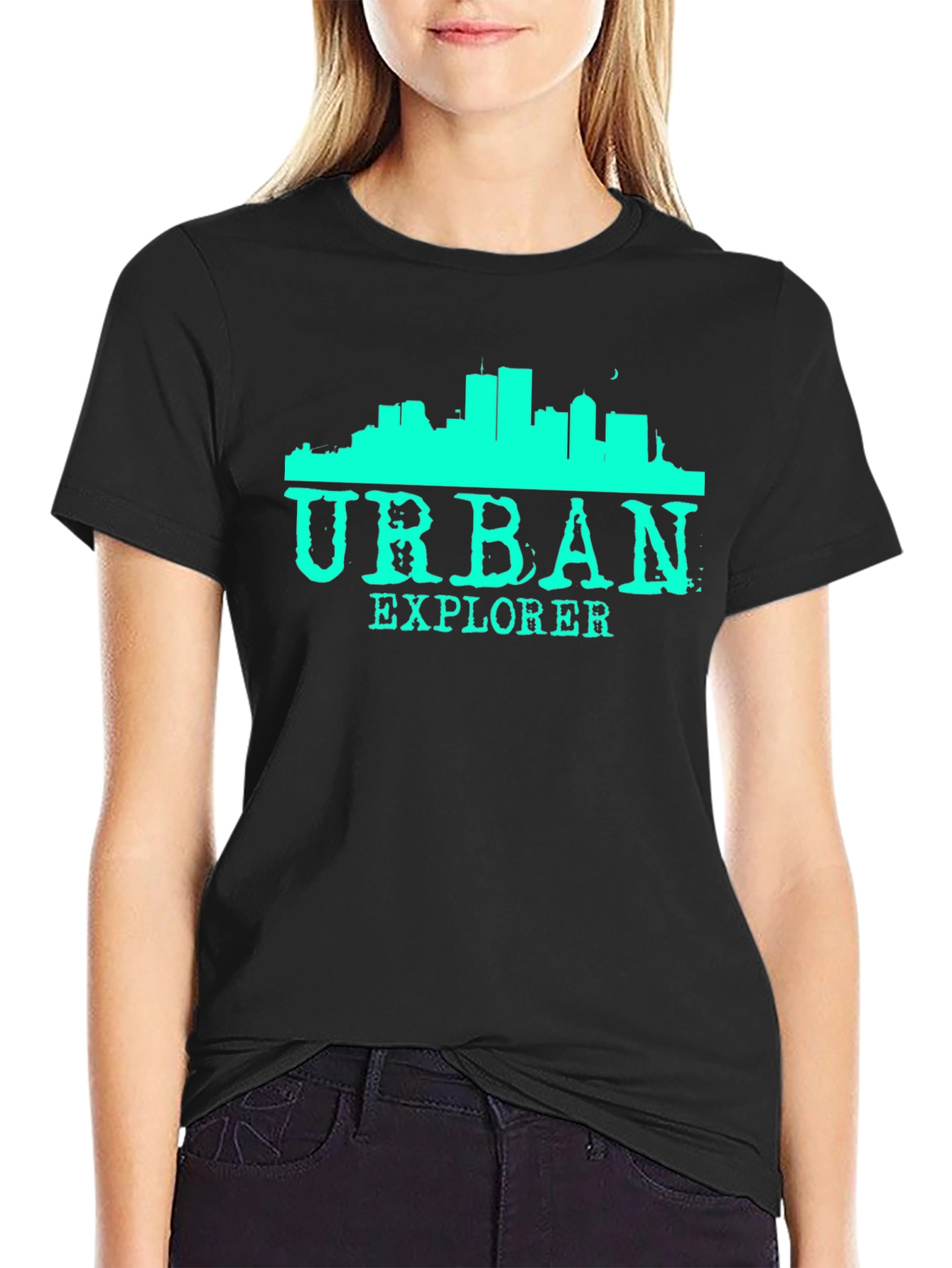 Camiseta Urbana Explorer - Diseño Ciudad