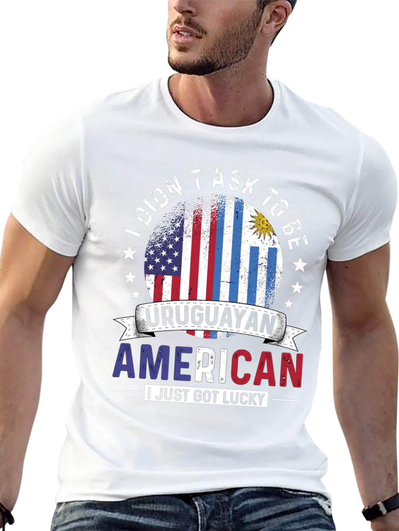 Camiseta Uruguayo Americano - ¡Suerte!