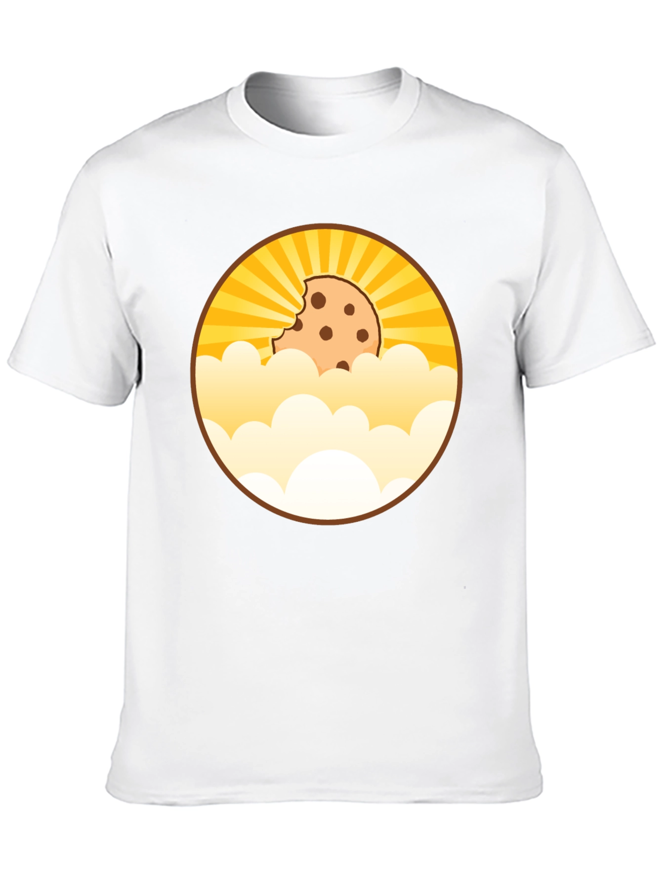 Camiseta Negra Diseño Cookie Celestial