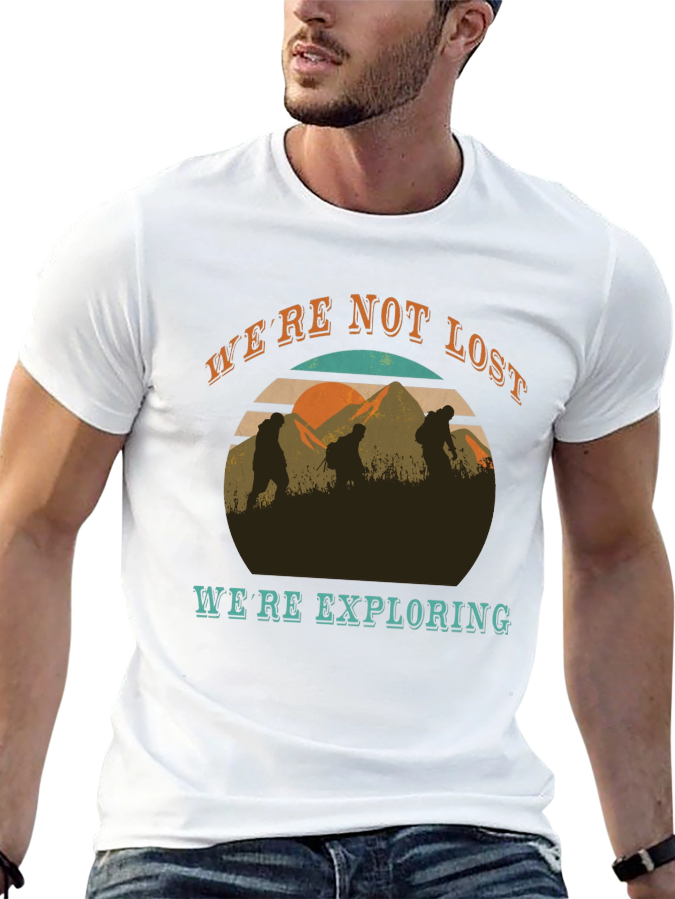 Camiseta No Estamos Perdidos Exploramos