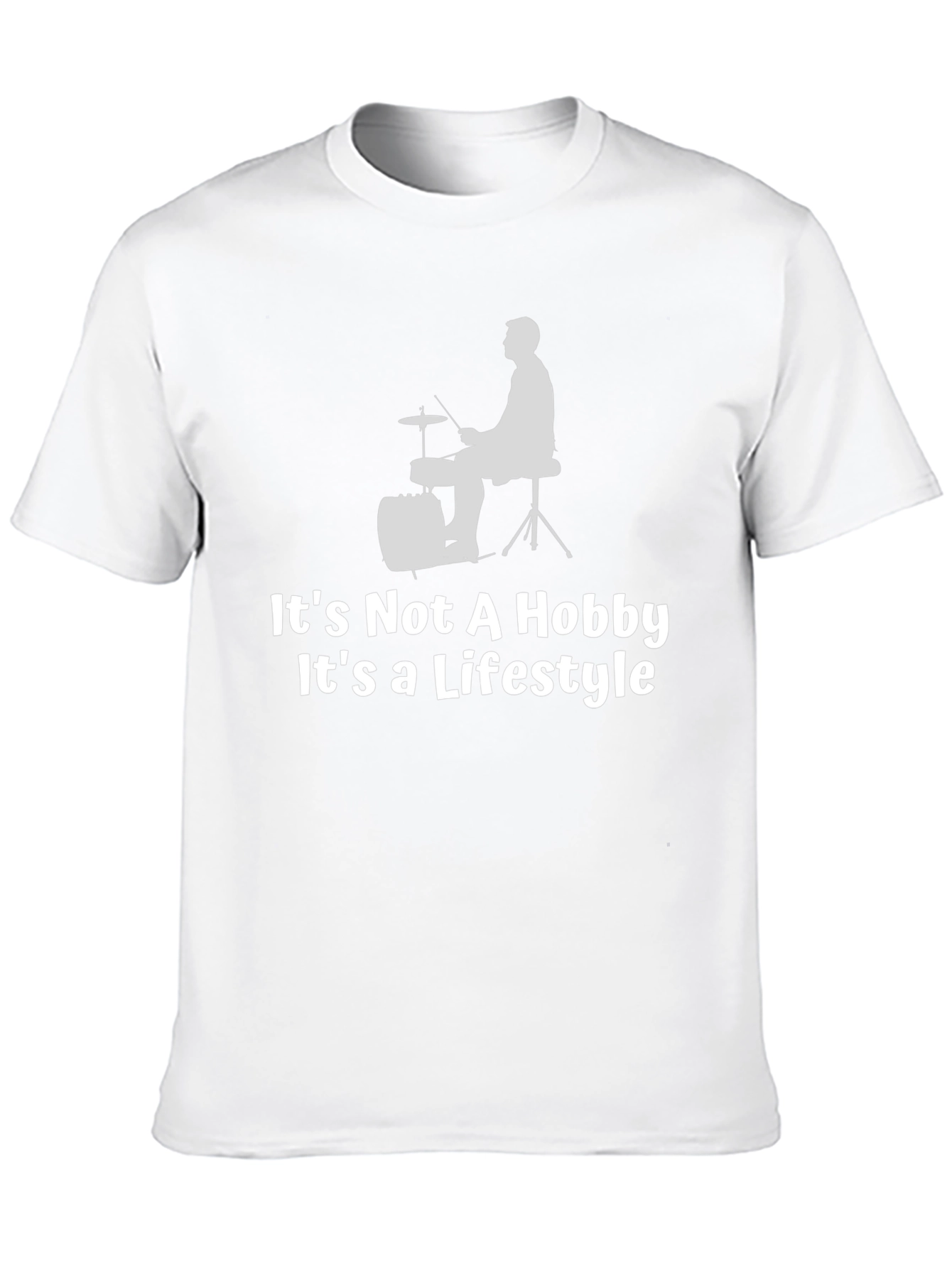 Camiseta Negra - Pasión por la Batería