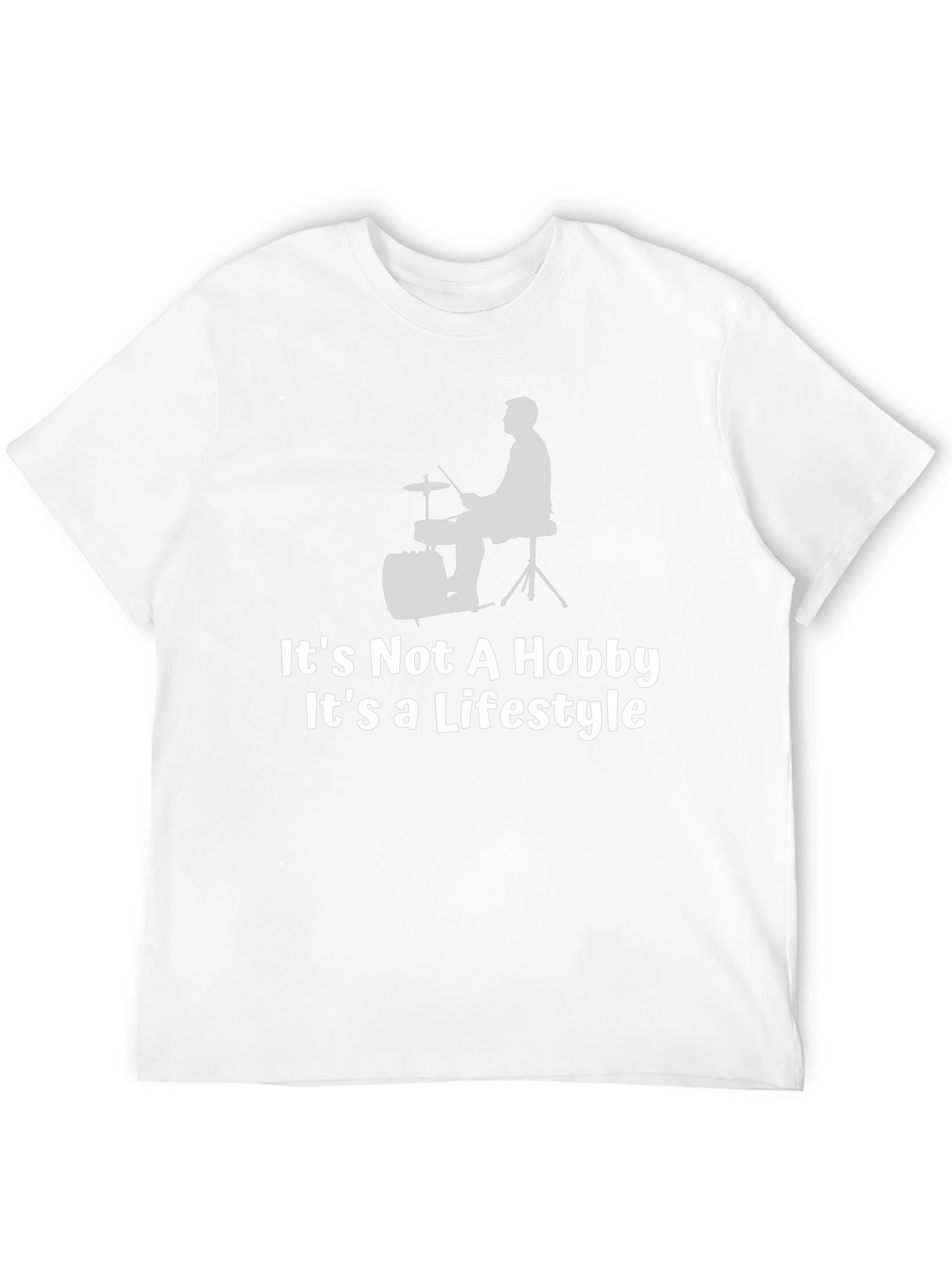 Camiseta Negra - Pasión por la Batería