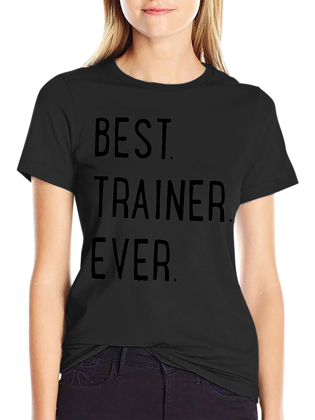 Camiseta Negra: El Mejor Entrenador