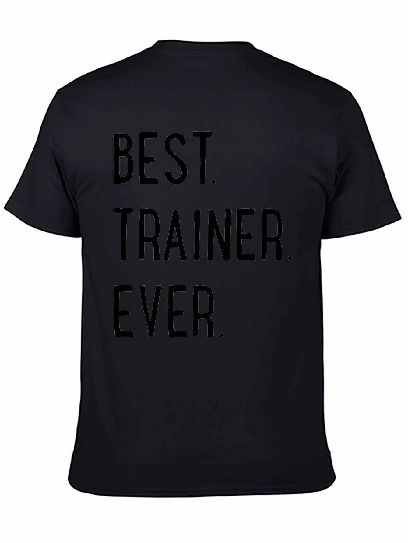 Camiseta Negra: El Mejor Entrenador