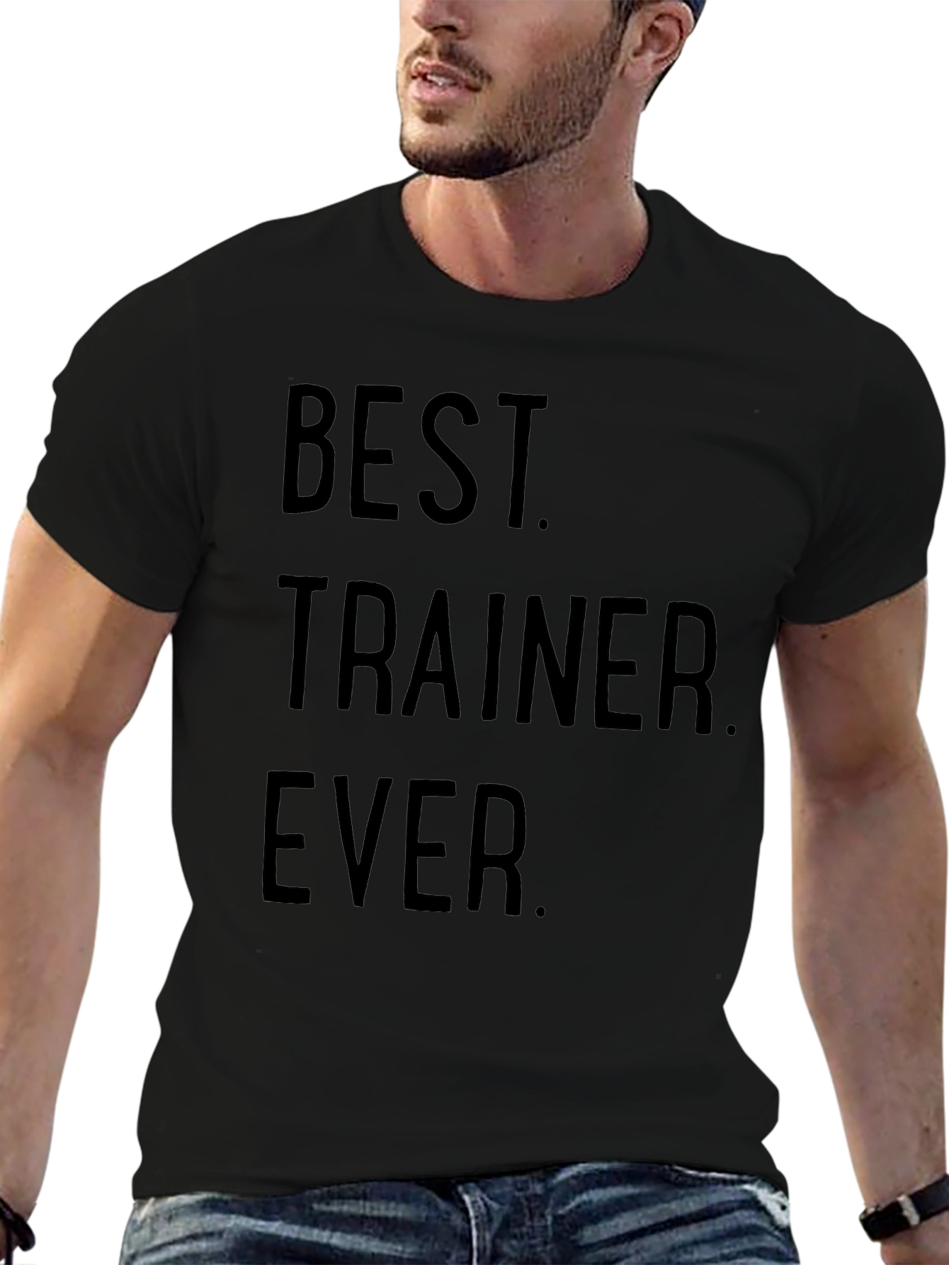 Camiseta Negra: El Mejor Entrenador