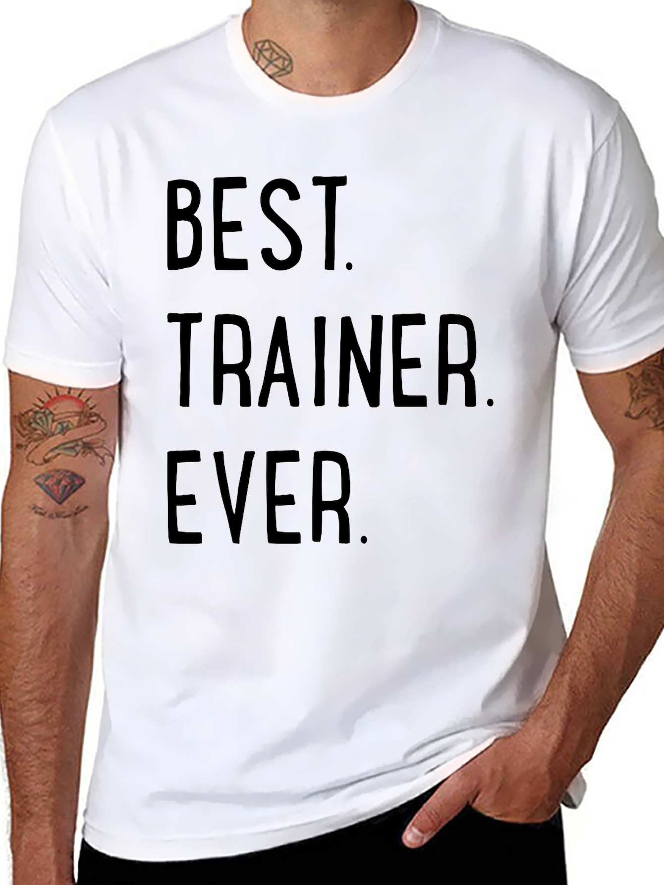 Camiseta Negra: El Mejor Entrenador