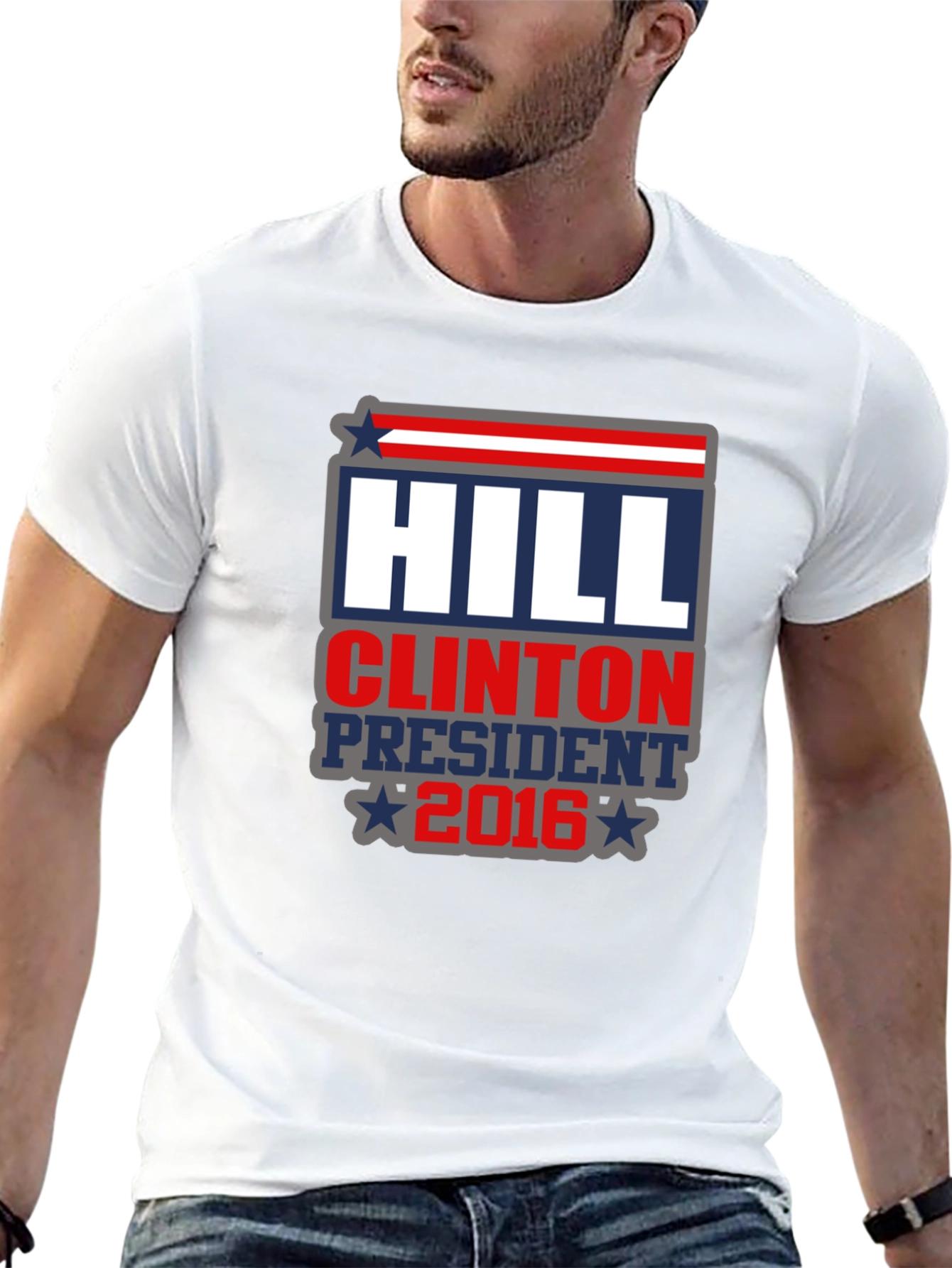 Camiseta Hill Clinton President 2016 - Diseño Político