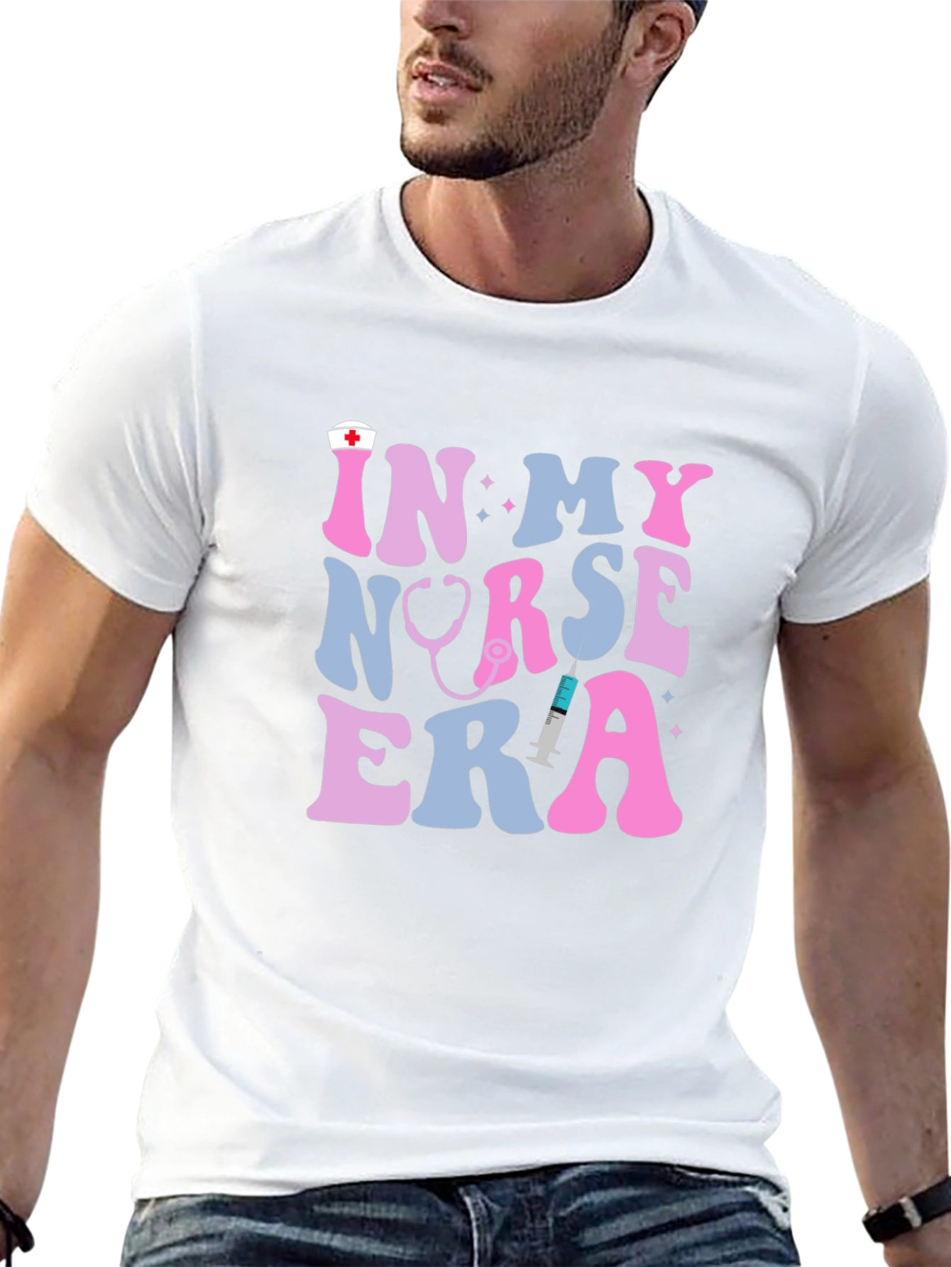 Camiseta Negra In My Nurse Era
