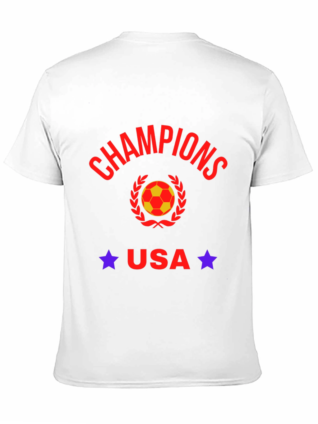 Camiseta Negra Champions USA Fútbol