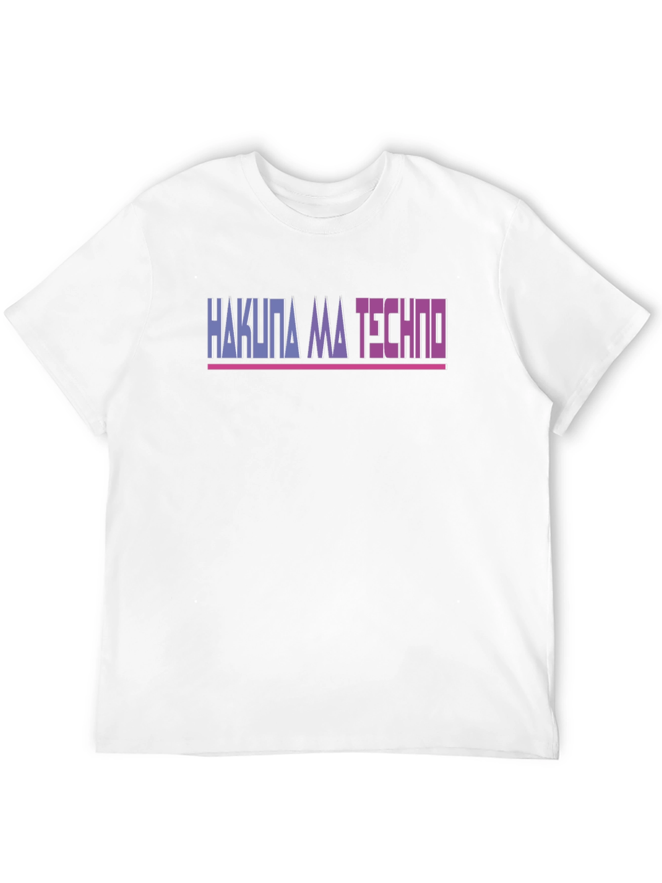 Camiseta Hakuna Ma Techno Negra