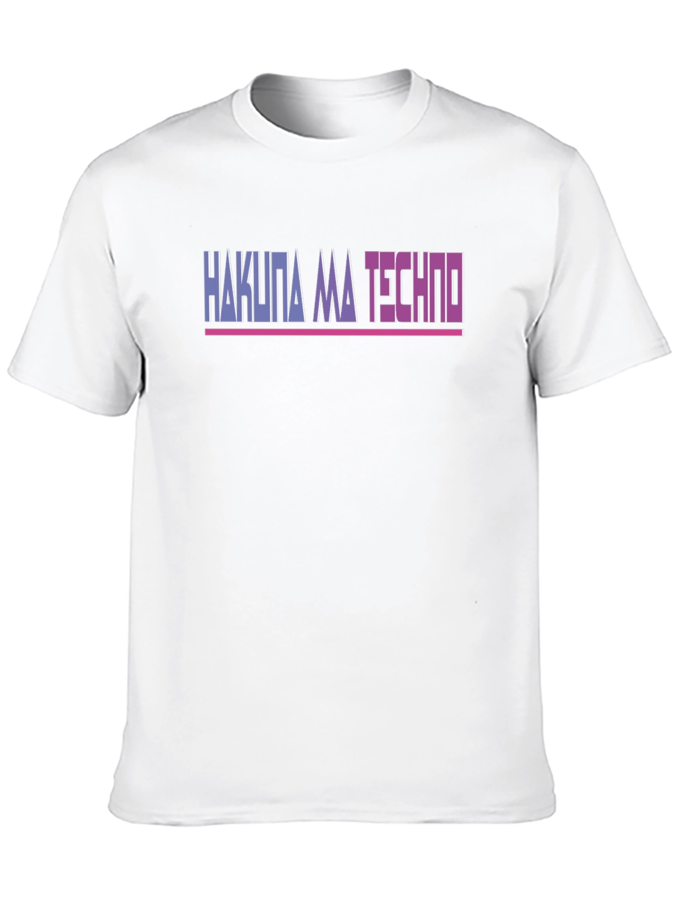 Camiseta Hakuna Ma Techno Negra