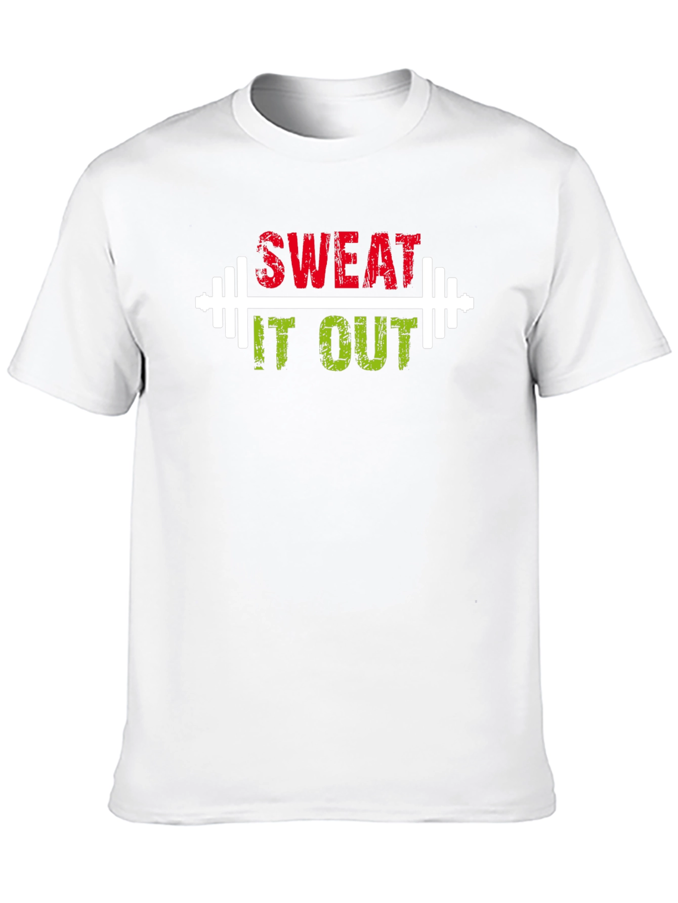 Camiseta Negra Deportiva Sweat It Out