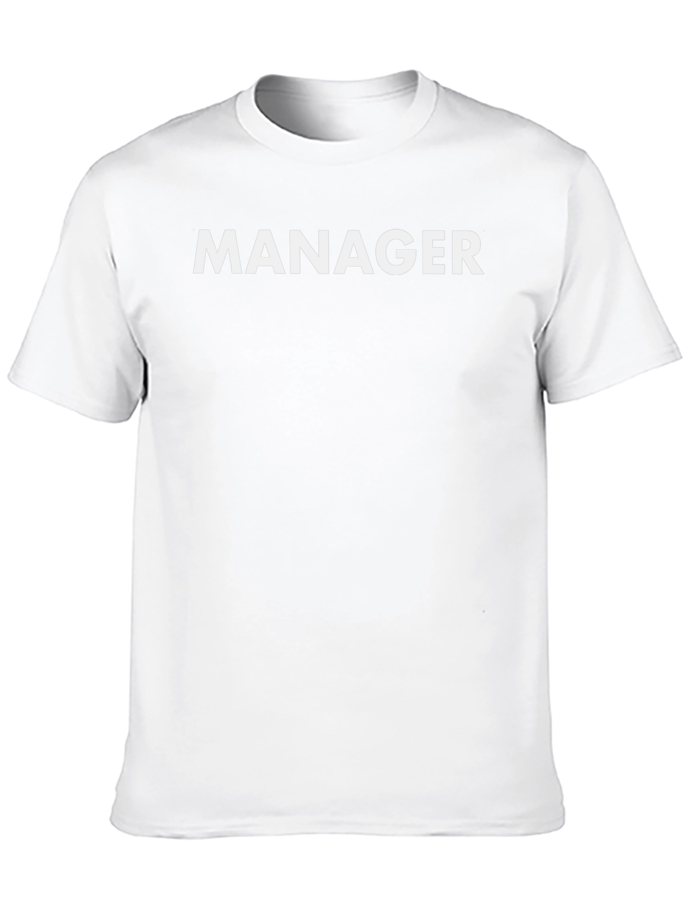 Camiseta Manager Casual Negra