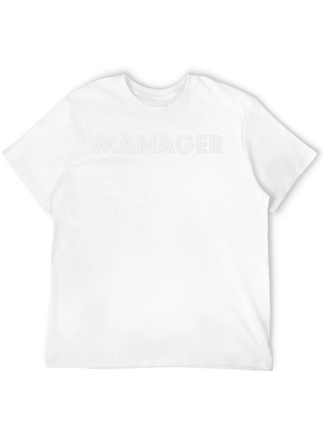 Camiseta Manager Casual Negra