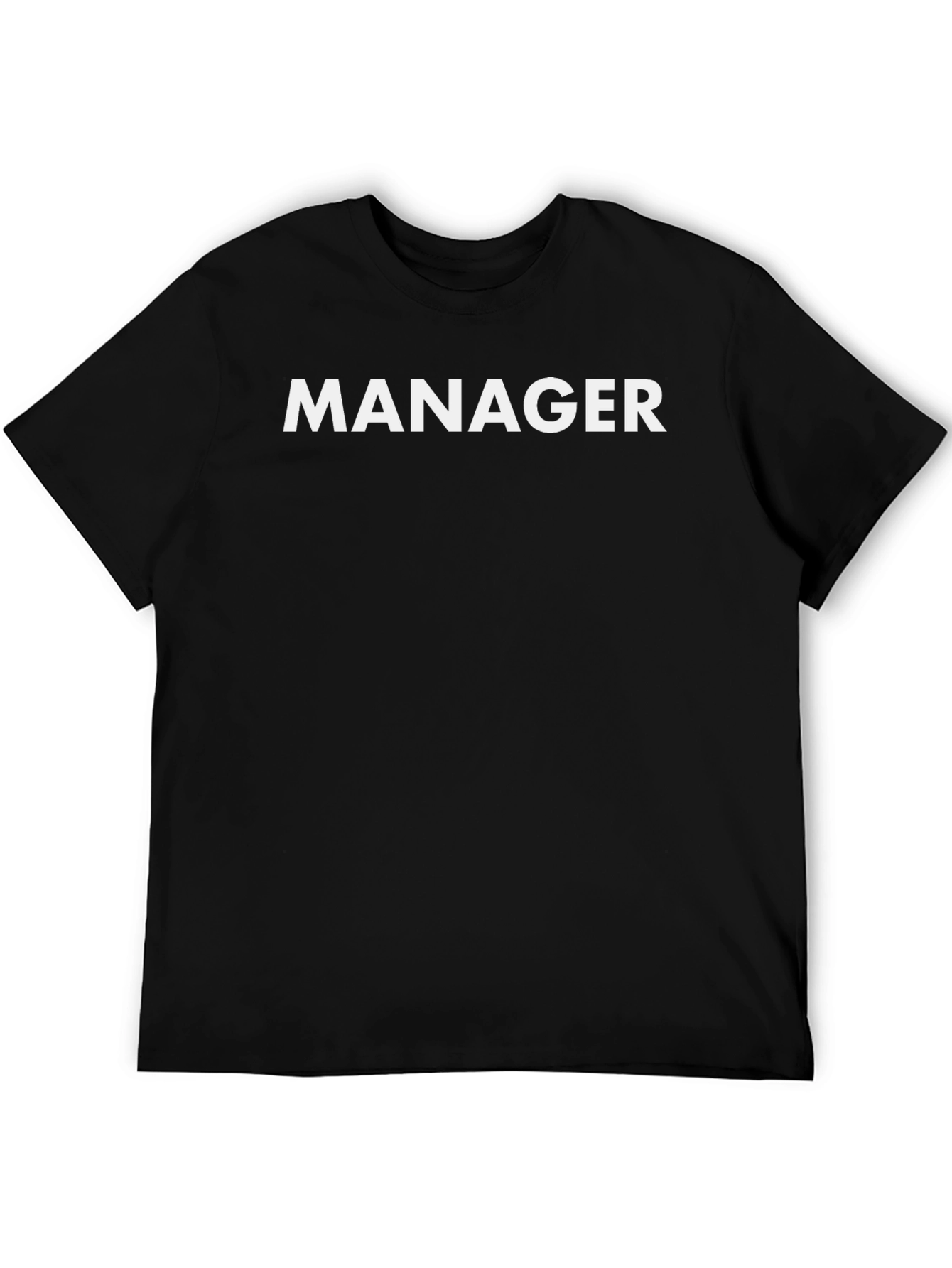 Camiseta Manager Casual Negra