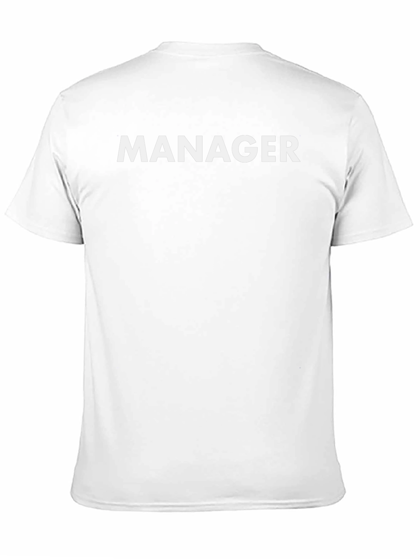 Camiseta Manager Casual Negra