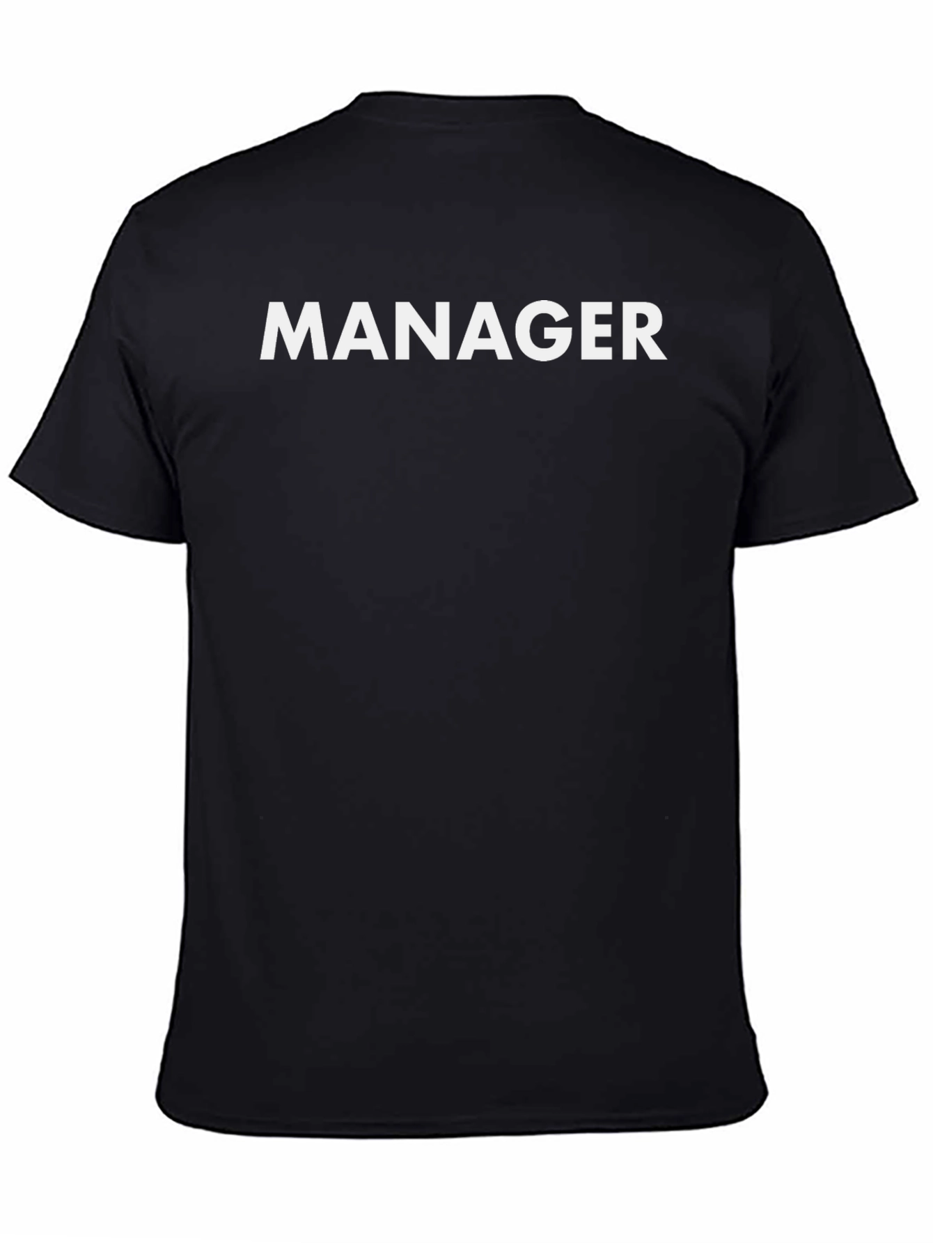 Camiseta Manager Casual Negra