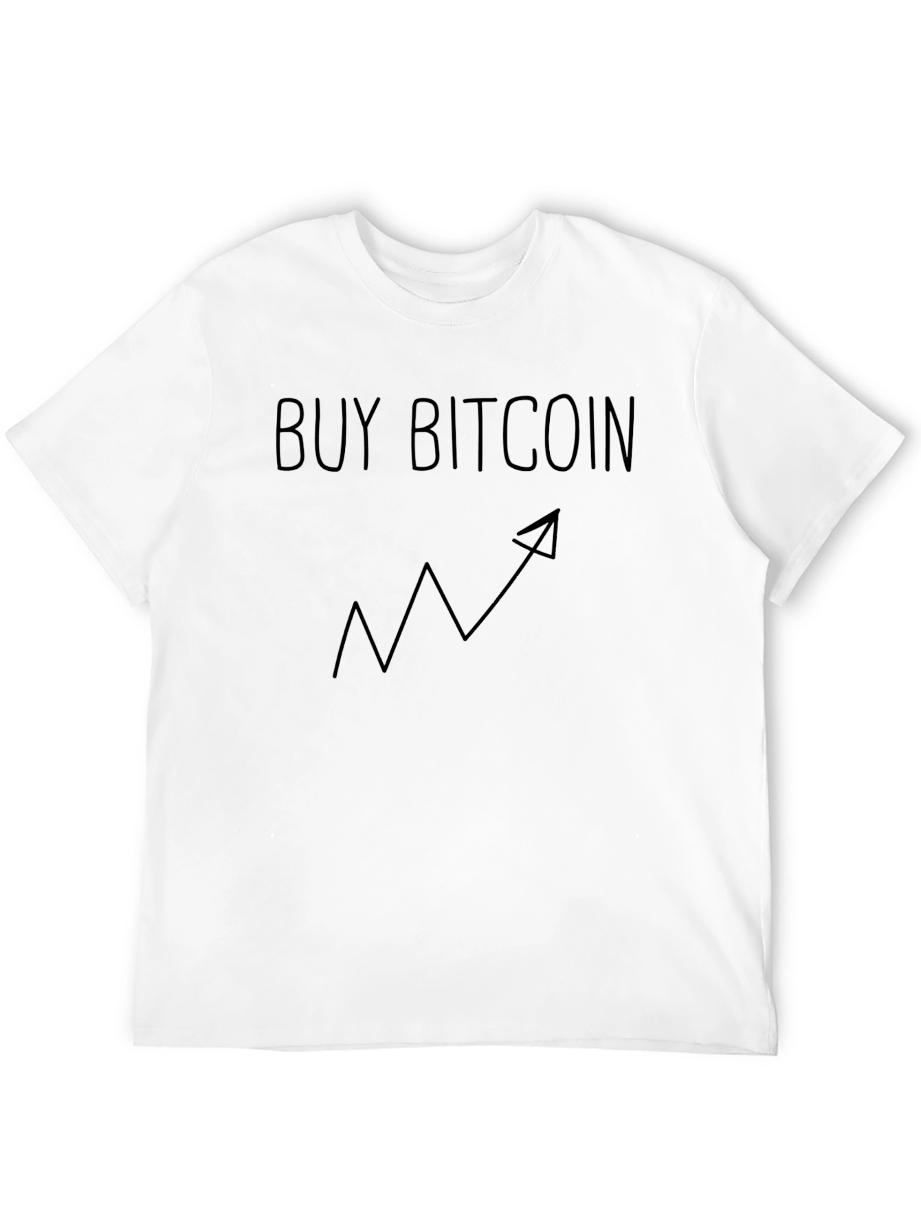 Camiseta Hombre Buy Bitcoin Negra