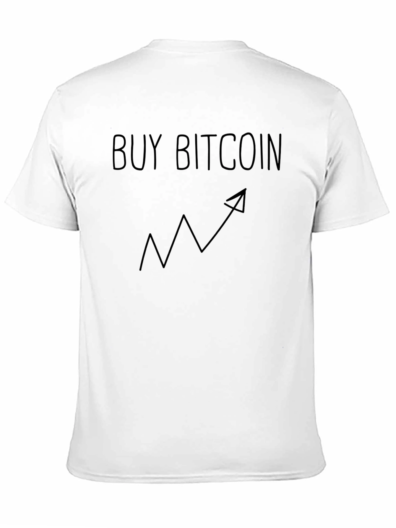 Camiseta Hombre Buy Bitcoin Negra