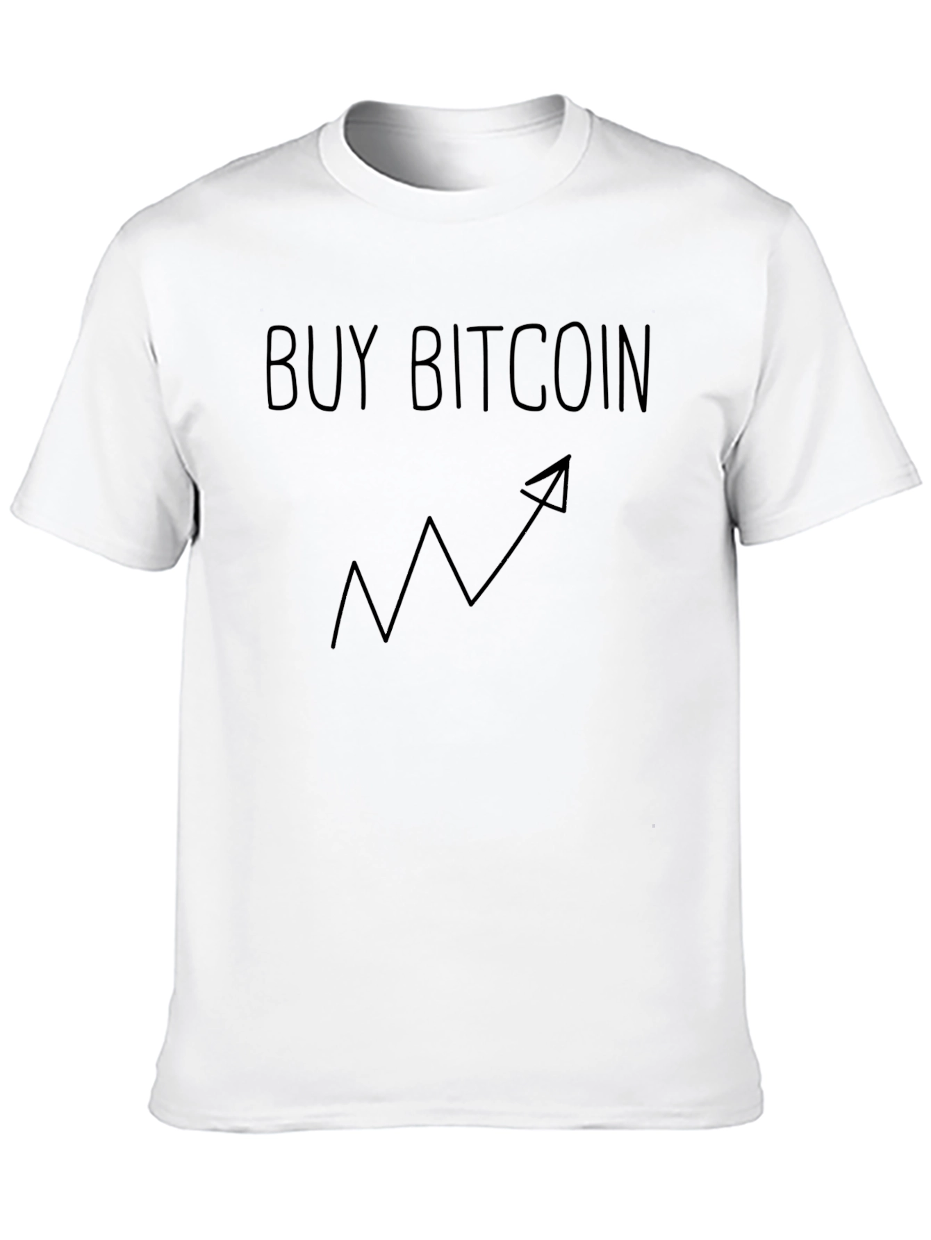 Camiseta Hombre Buy Bitcoin Negra