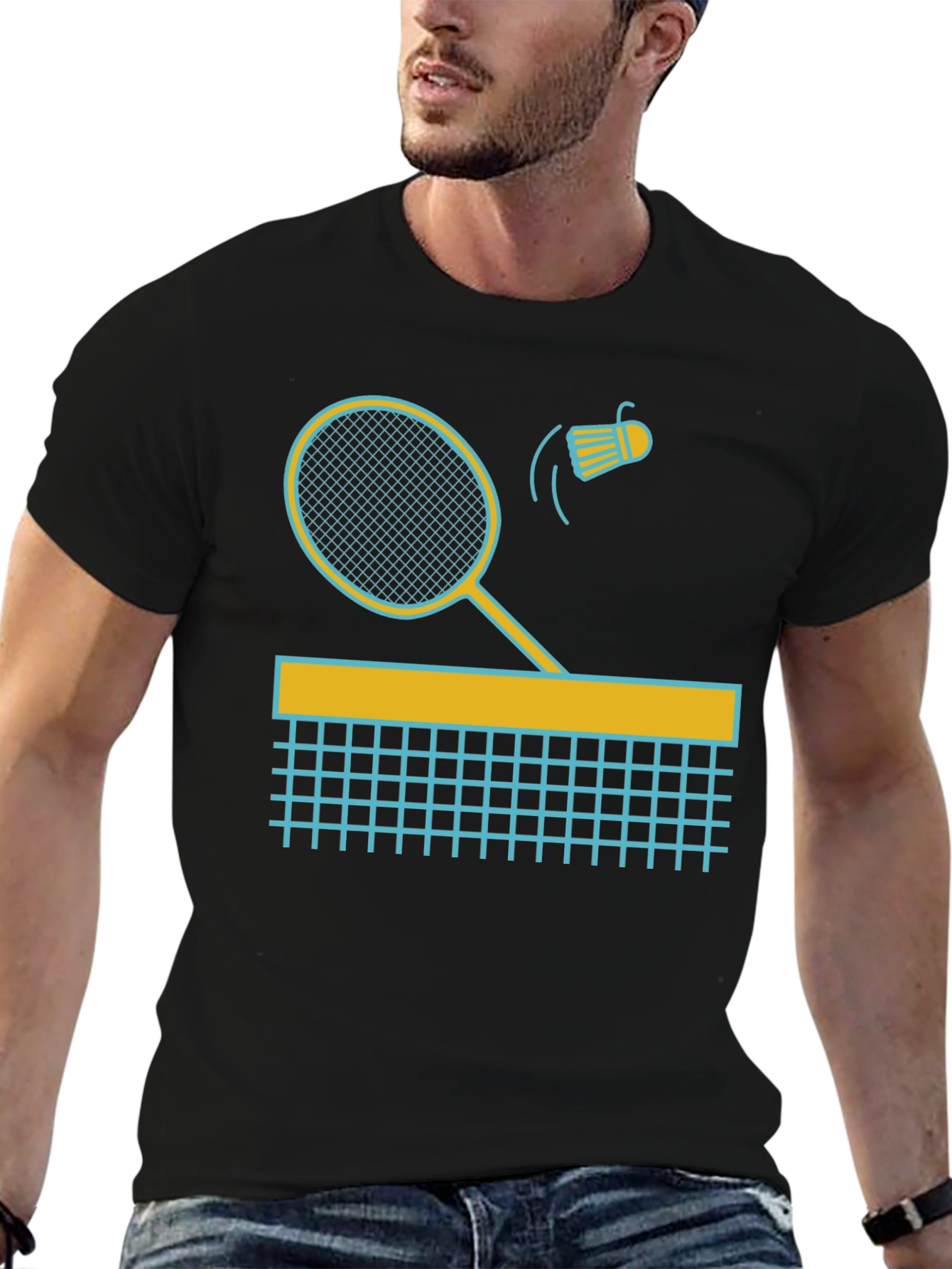 Camiseta Estampada Badminton