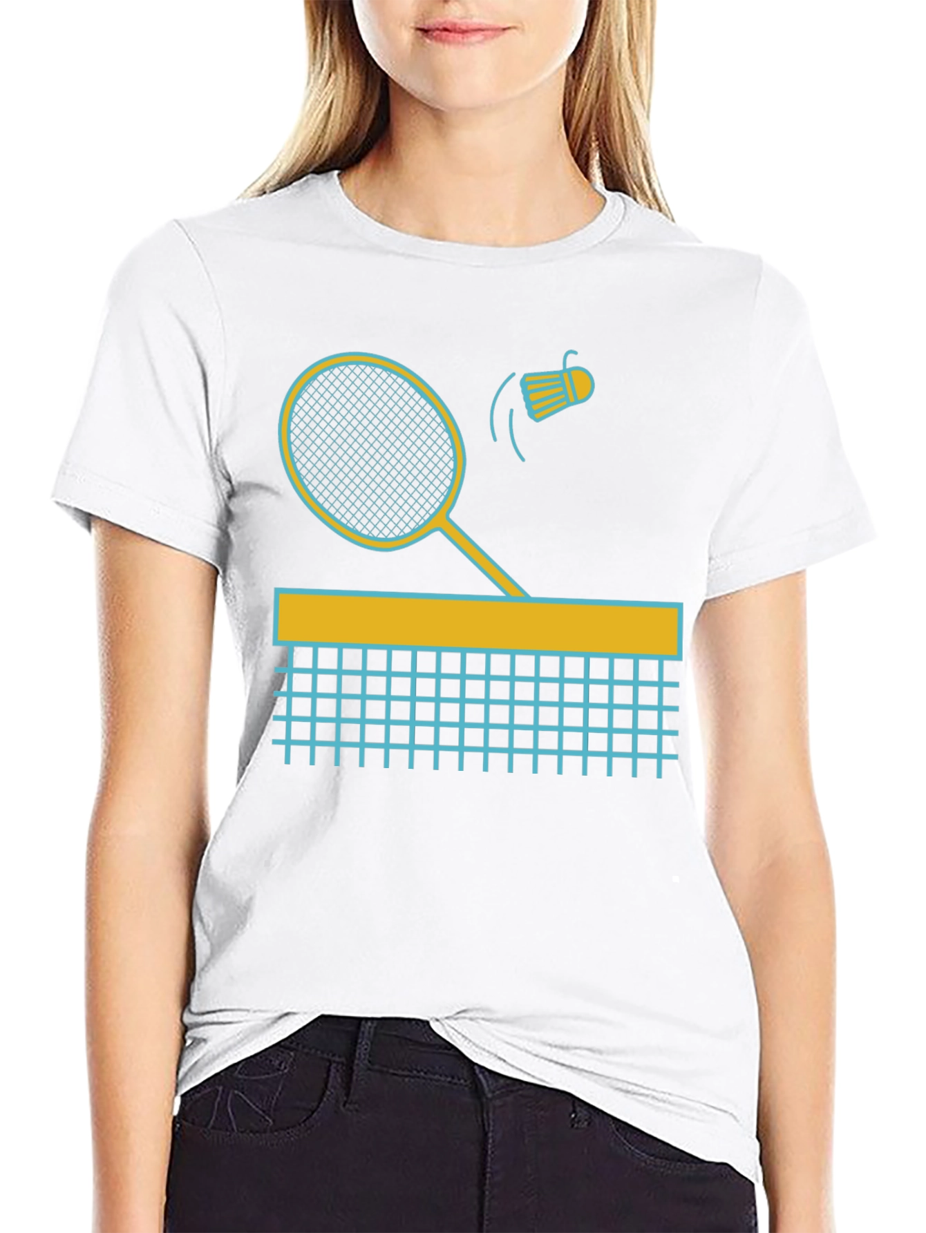 Camiseta Estampada Badminton