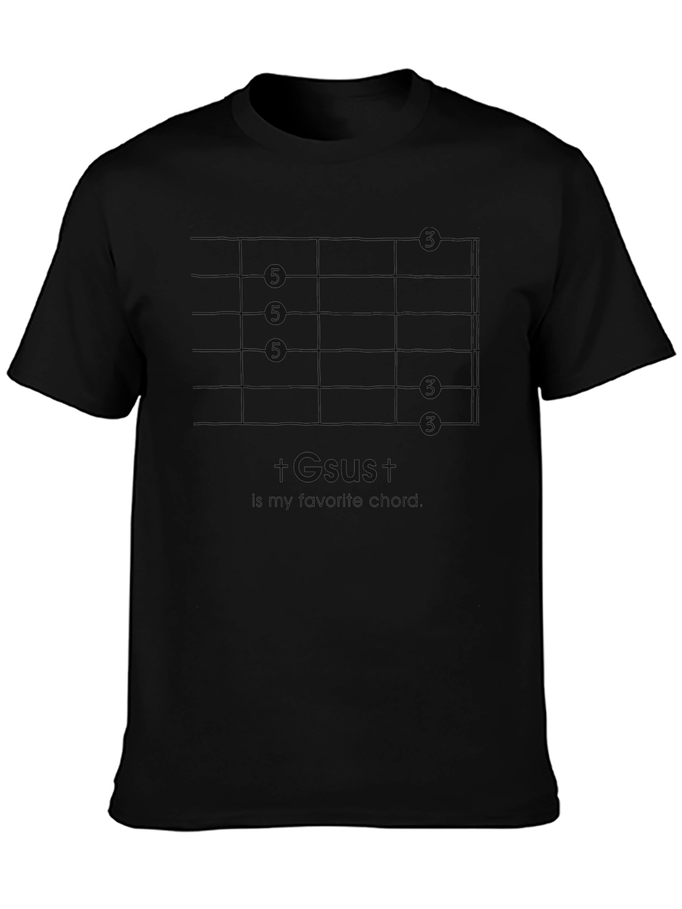 Camiseta Negra Casual para Hombre