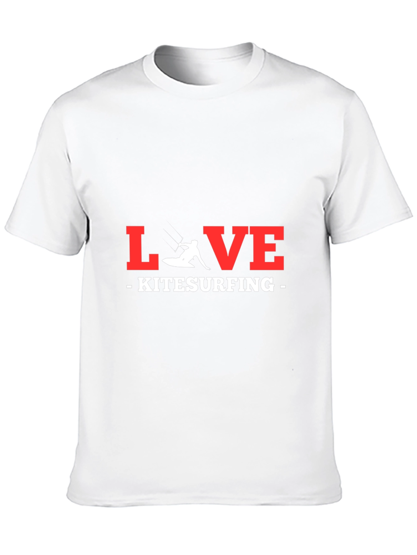Camiseta Negra LOVE Kitesurfing