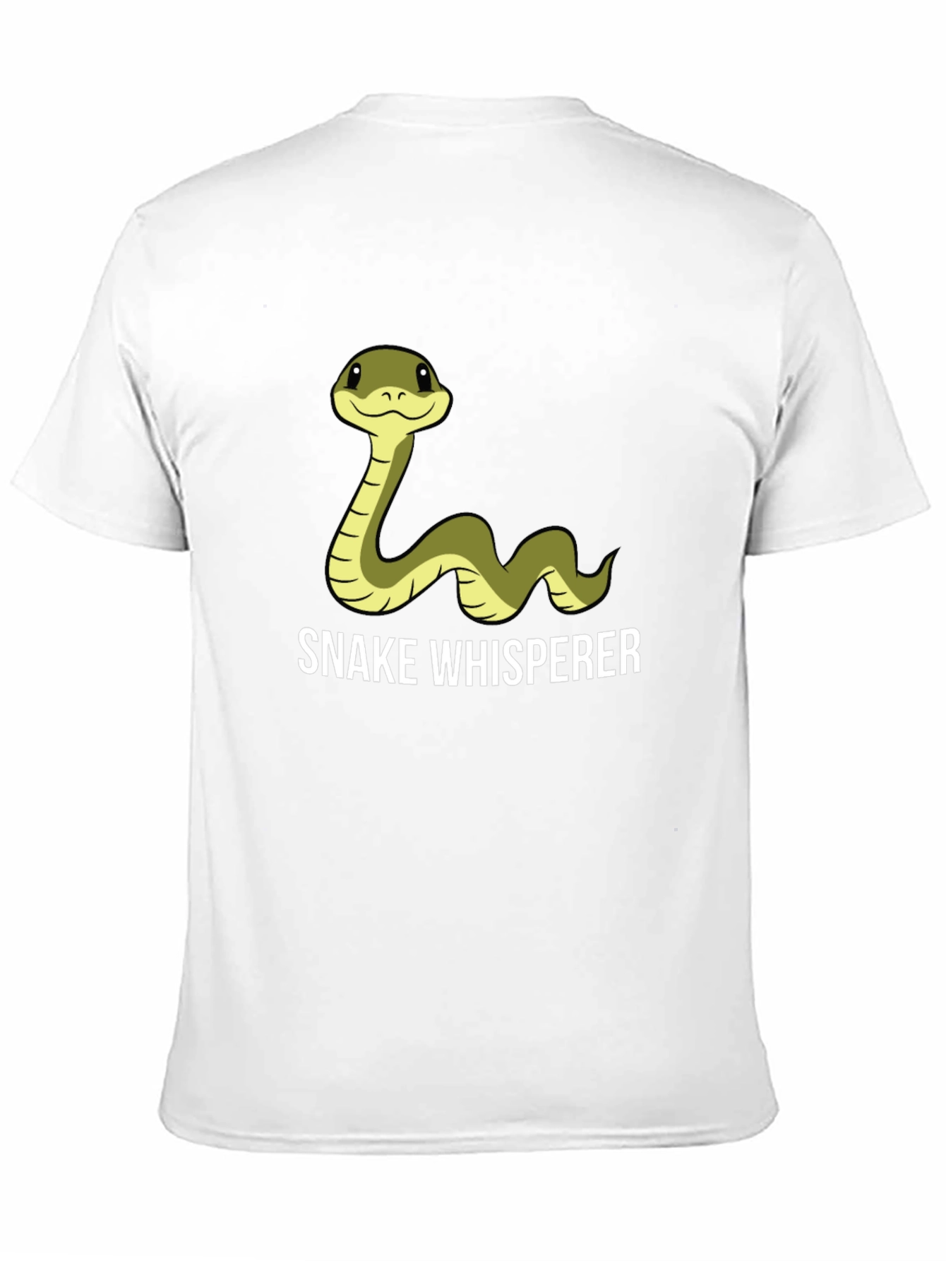 Camiseta Negra Snake Whisperer con Diseño de Serpiente