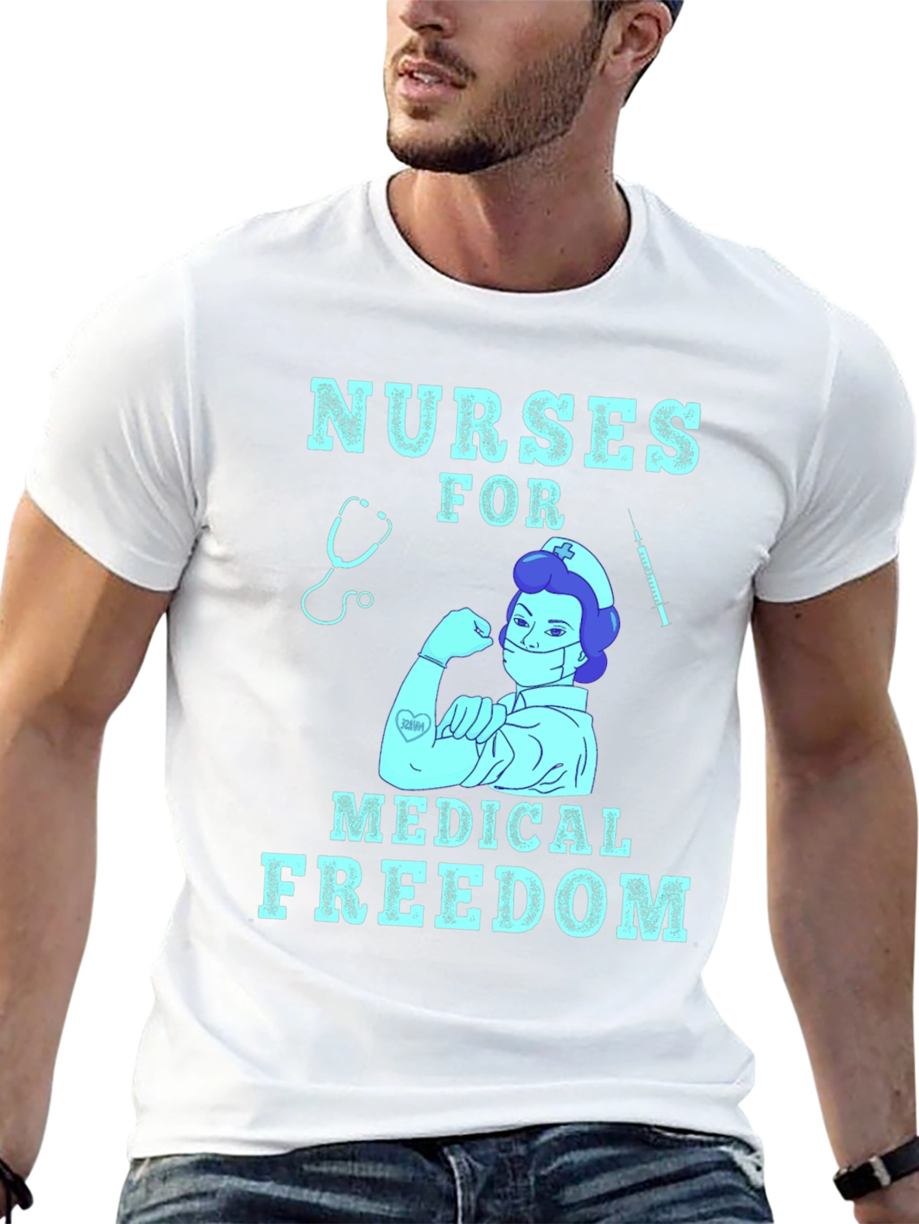 Camiseta Médica Nurses for Medical Freedom