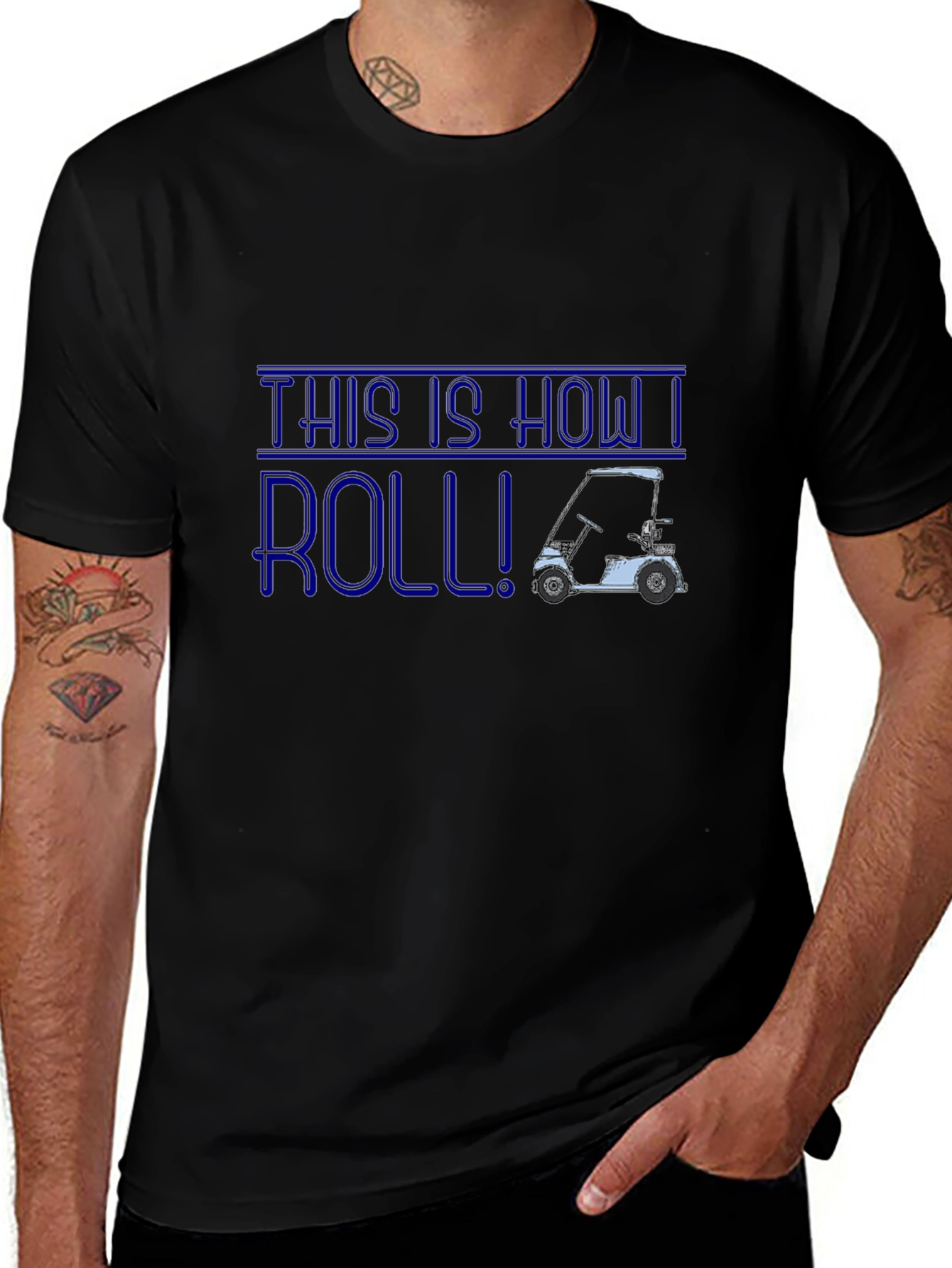 Camiseta Negra: Así es Como Ruedo