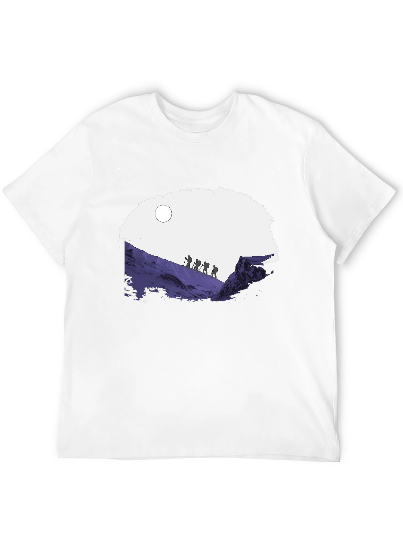 Camiseta Hombre Diseño Montañismo Aventura