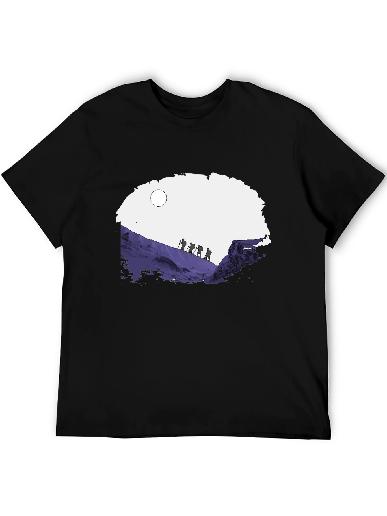 Camiseta Hombre Diseño Montañismo Aventura