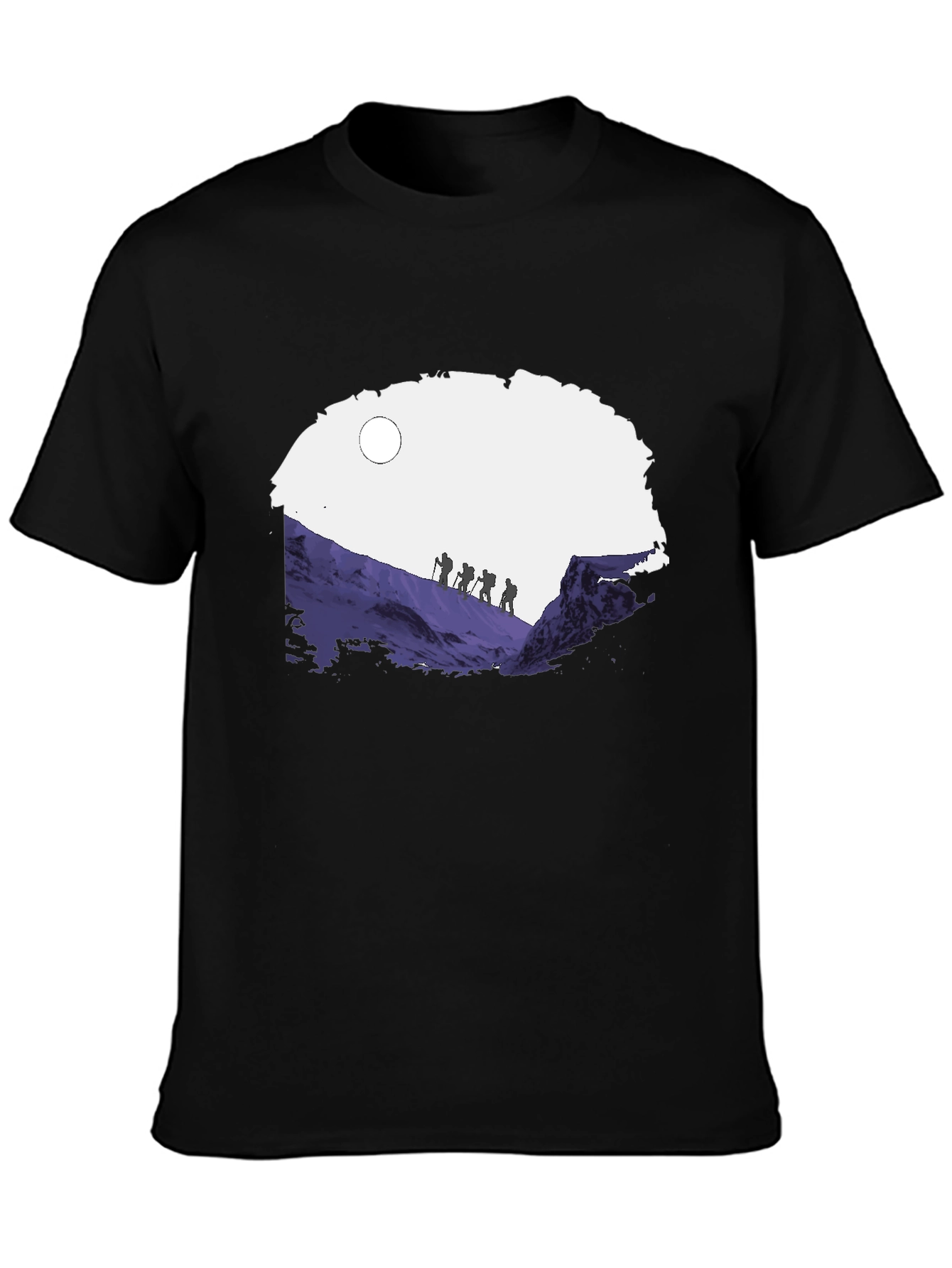 Camiseta Hombre Diseño Montañismo Aventura