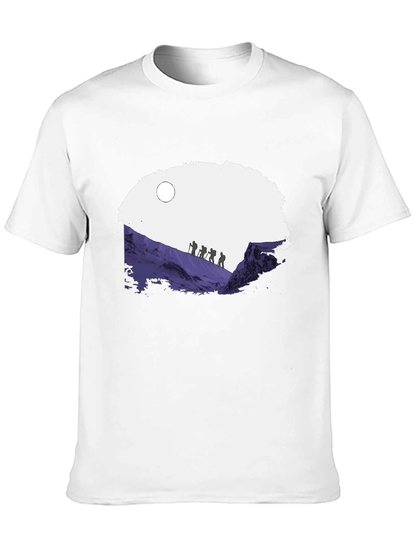 Camiseta Hombre Diseño Montañismo Aventura