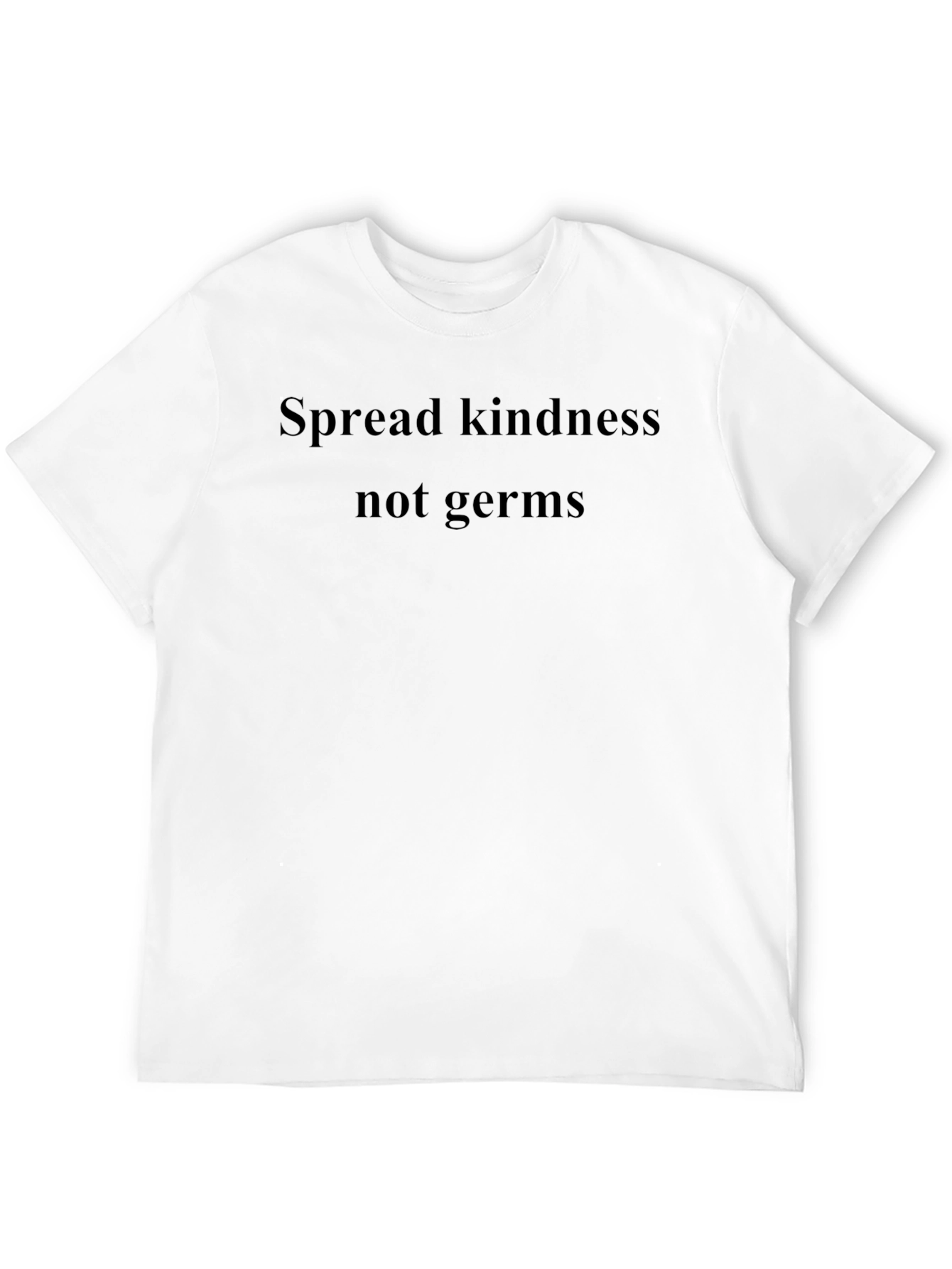 Camiseta Negra: Propaga Bondad No Gérmenes