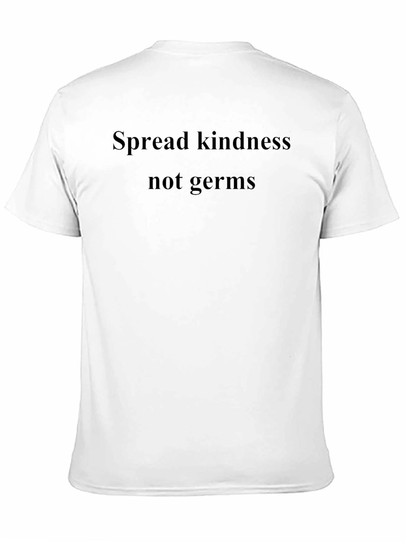 Camiseta Negra: Propaga Bondad No Gérmenes