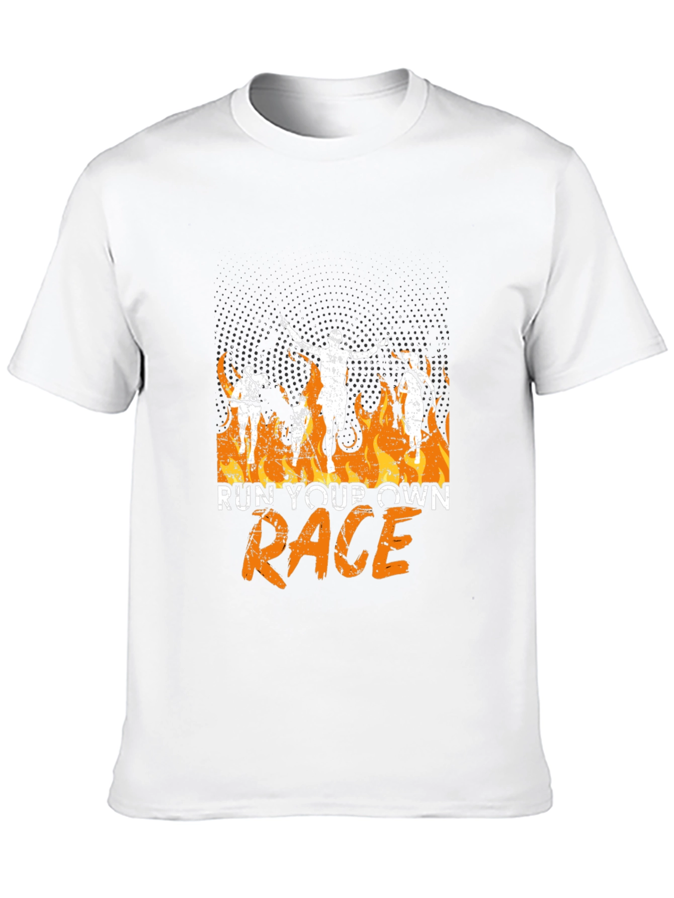 Camiseta Negra Corre Tu Propia Carrera