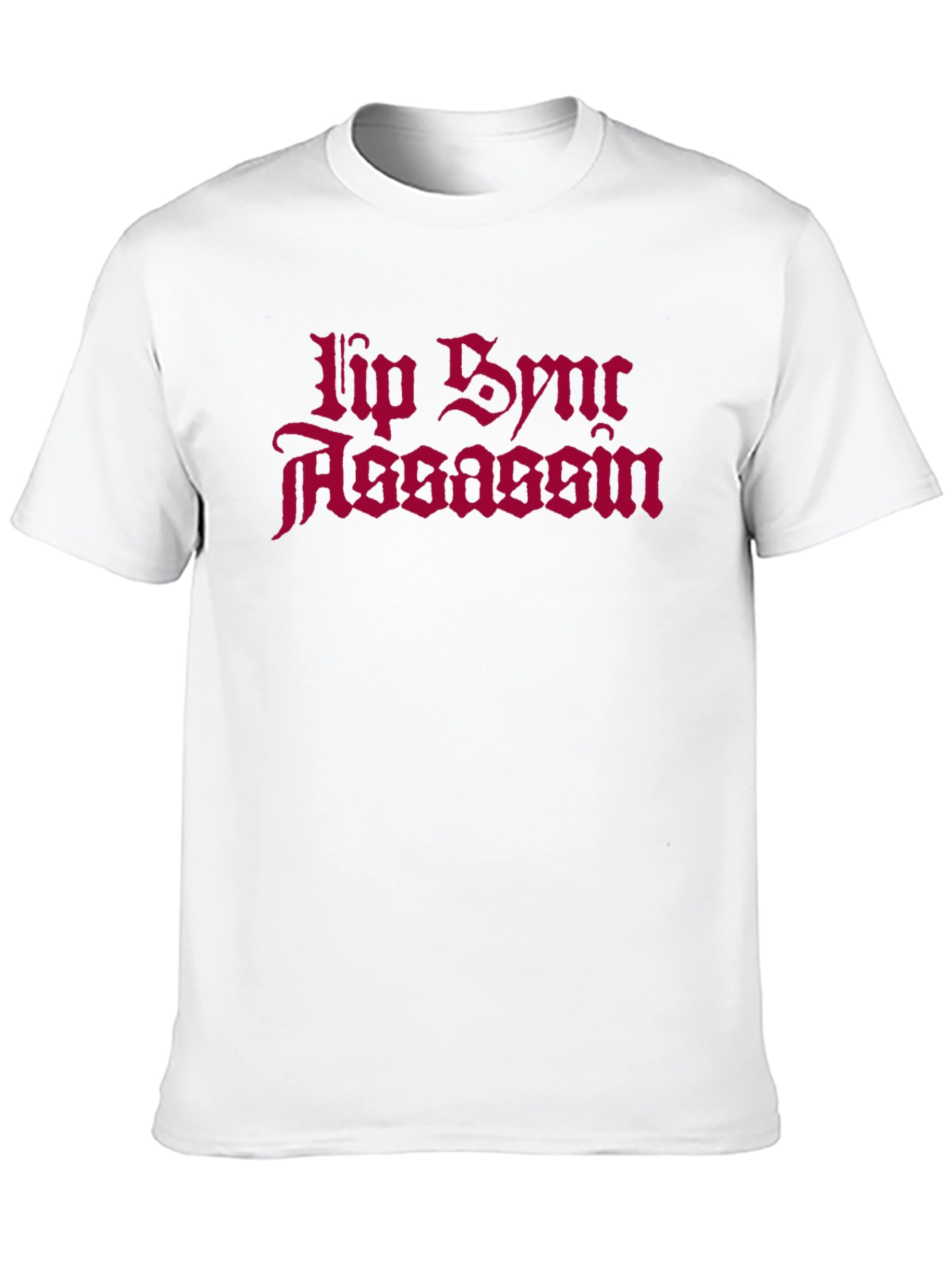 Camiseta Negra Lip Sync Assassin