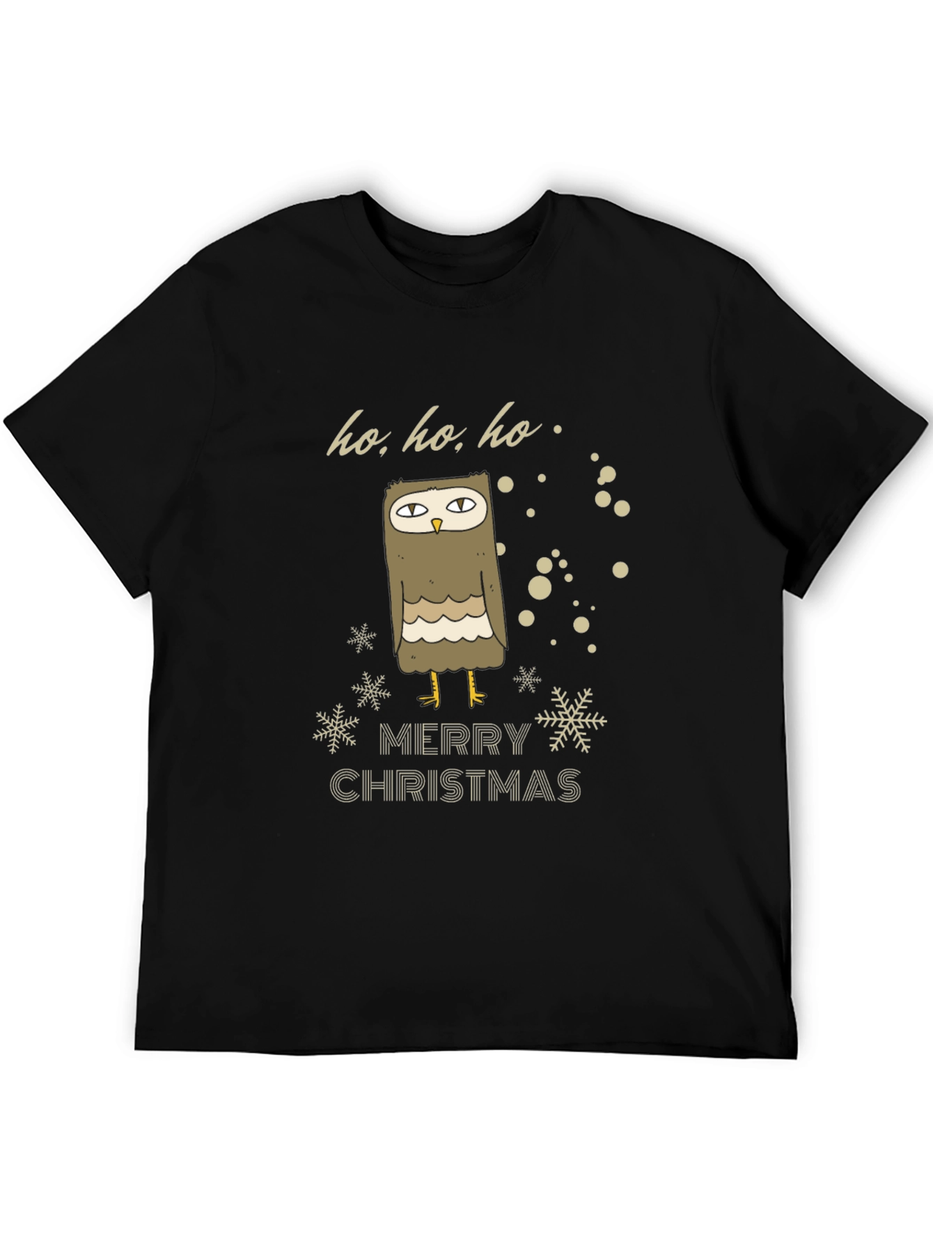 Camiseta Navideña con Búho