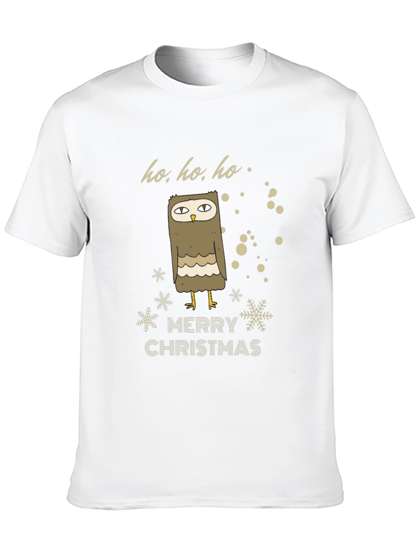 Camiseta Navideña con Búho