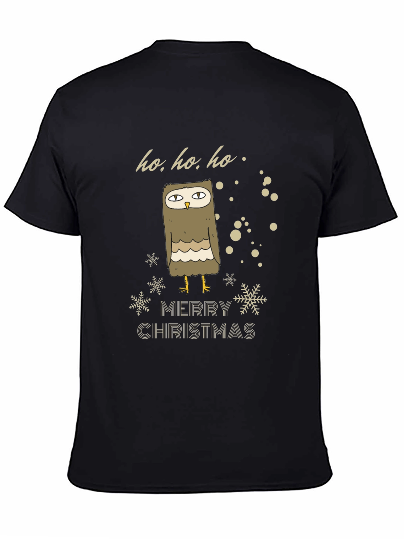 Camiseta Navideña con Búho
